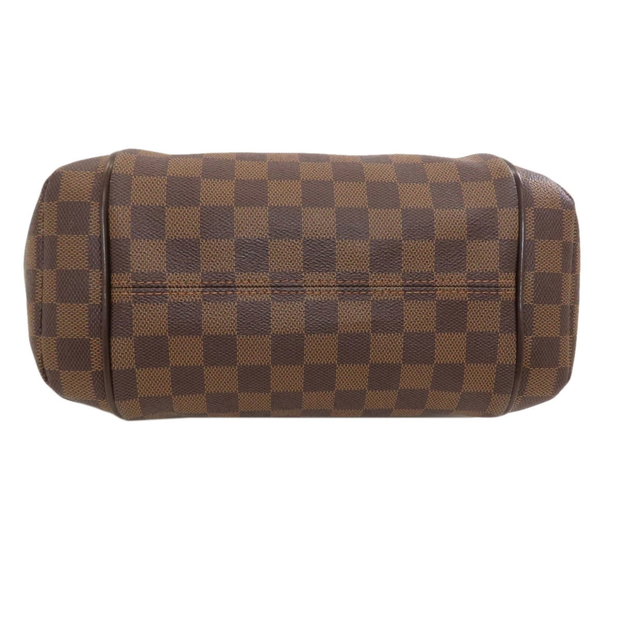 Louis Vuitton Damier Canvas Ebene Damier Canvas Handbag (Pre-Owned)