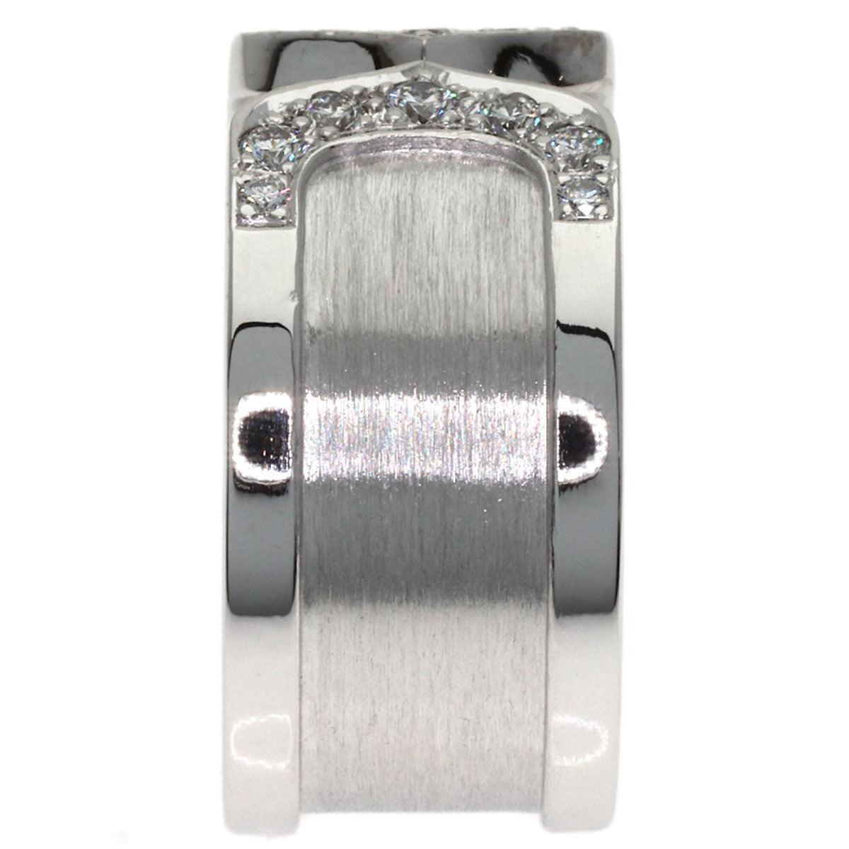 Cartier White Gold White Gold (18K) Band Ring (Pre-Owned)