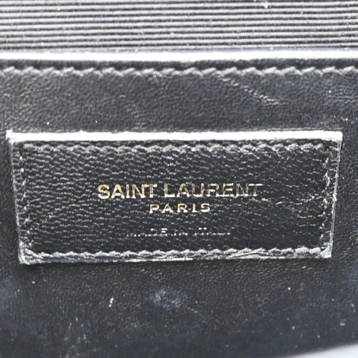 Saint Laurent Black Leather Shoulder Bag (Pre-Owned)