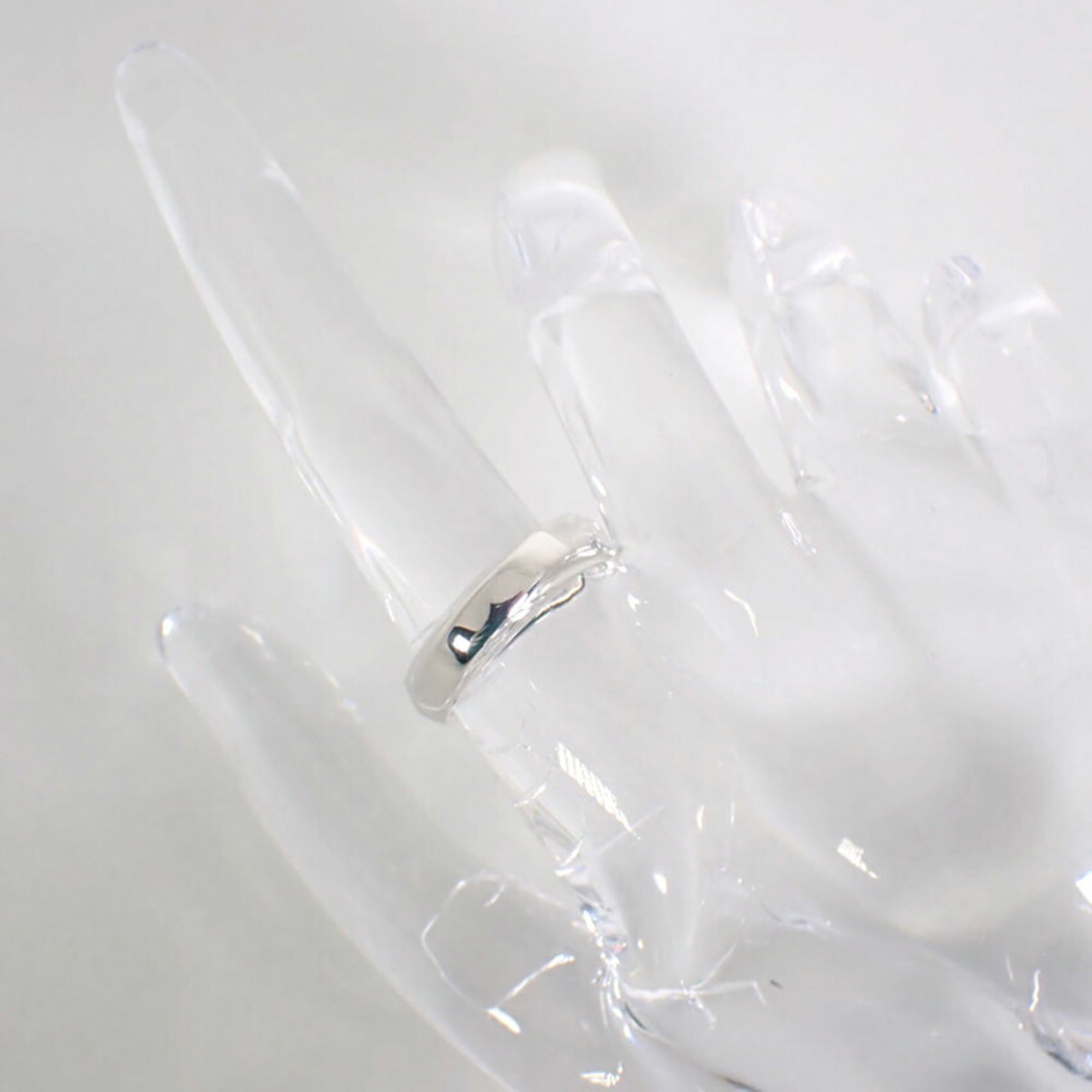 Tiffany Sterling Silver 925 Band Ring (Pre-Owned)