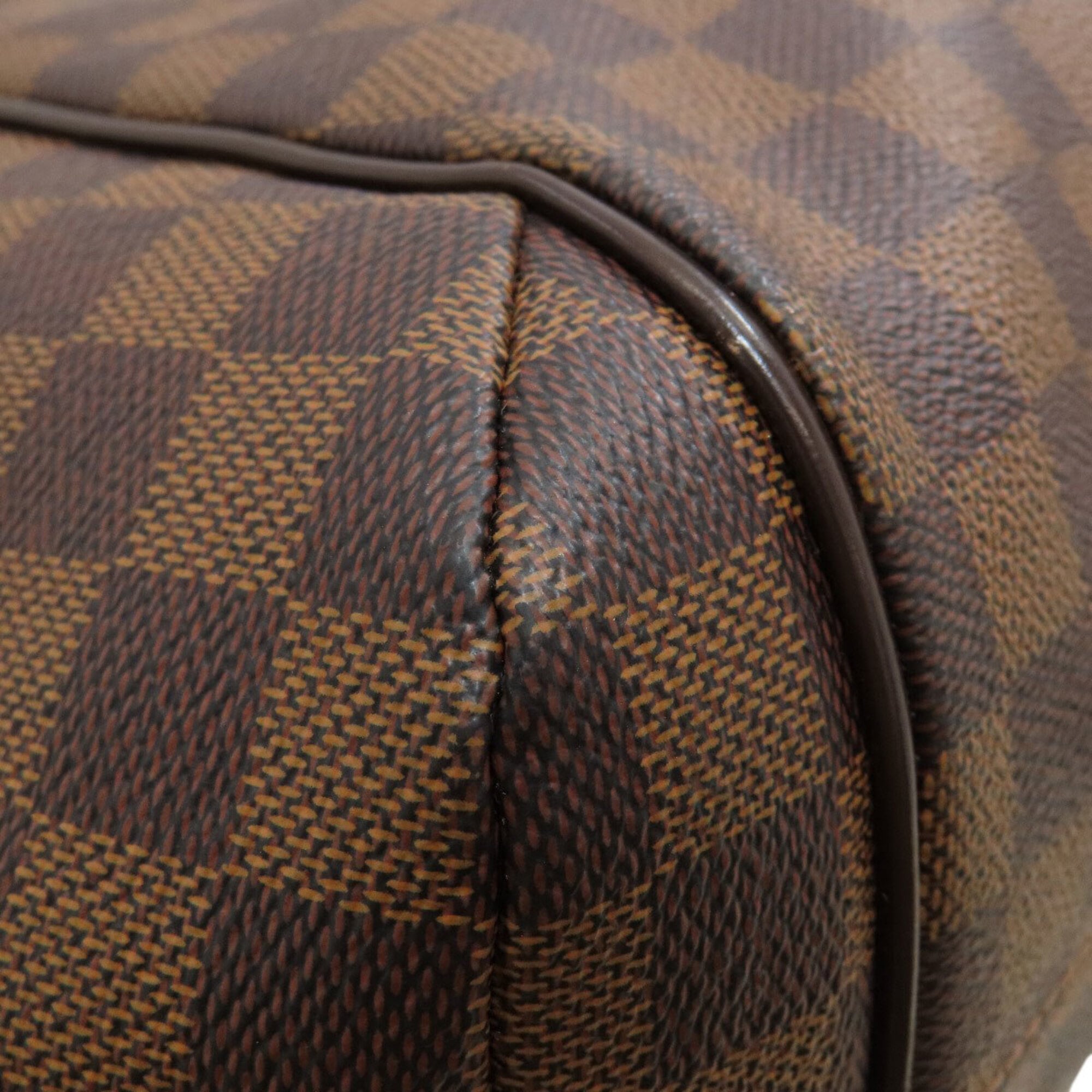 Louis Vuitton Damier Canvas Ebene Damier Canvas Handbag (Pre-Owned)