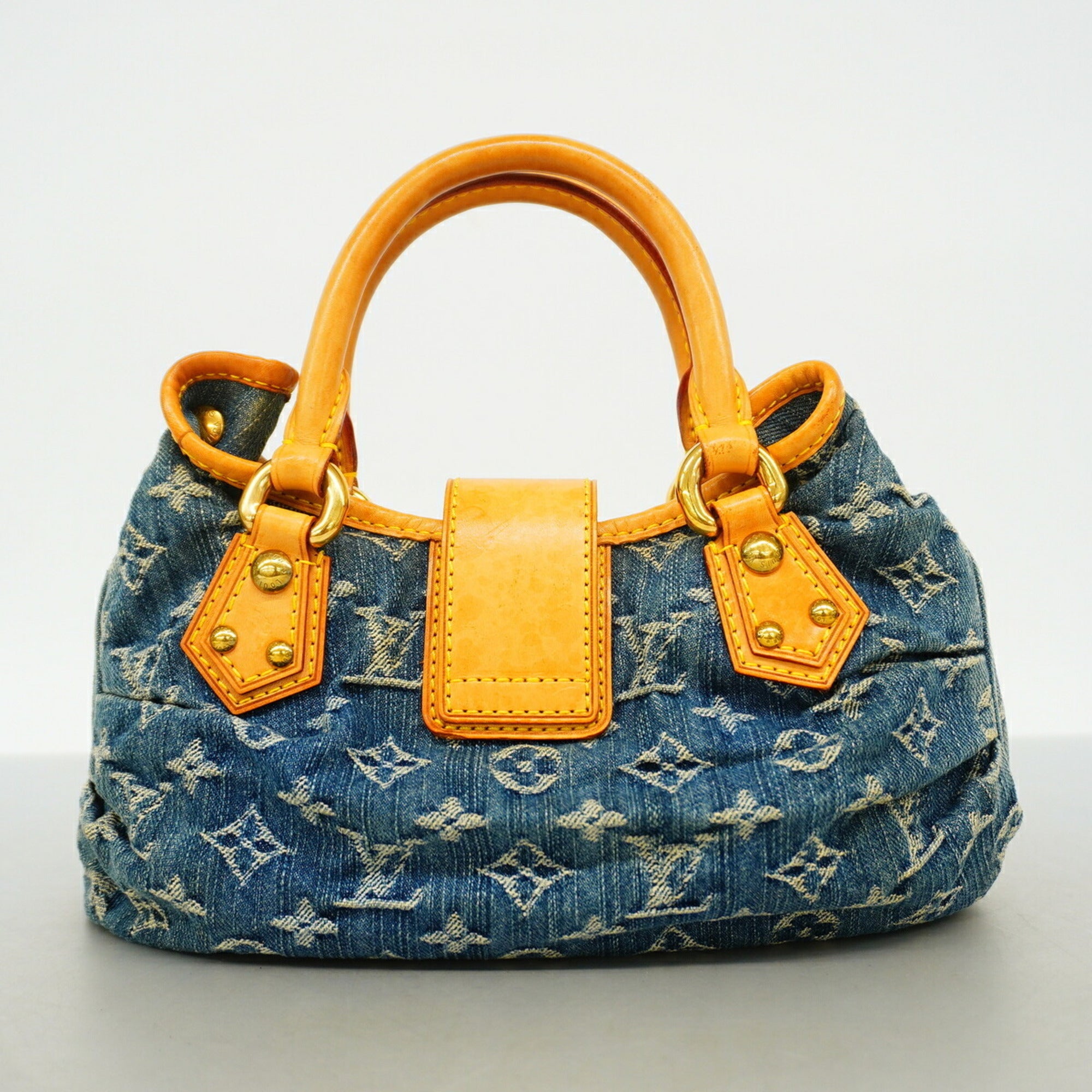Louis Vuitton Blue Handbag (Pre-Owned)