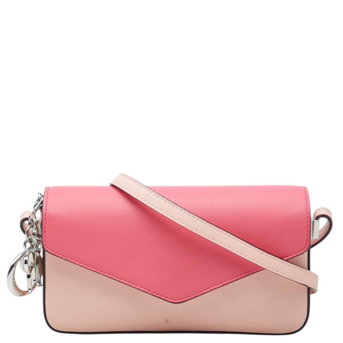 Christian Dior Pink Leather Shoulder Bag (Pre-Owned)