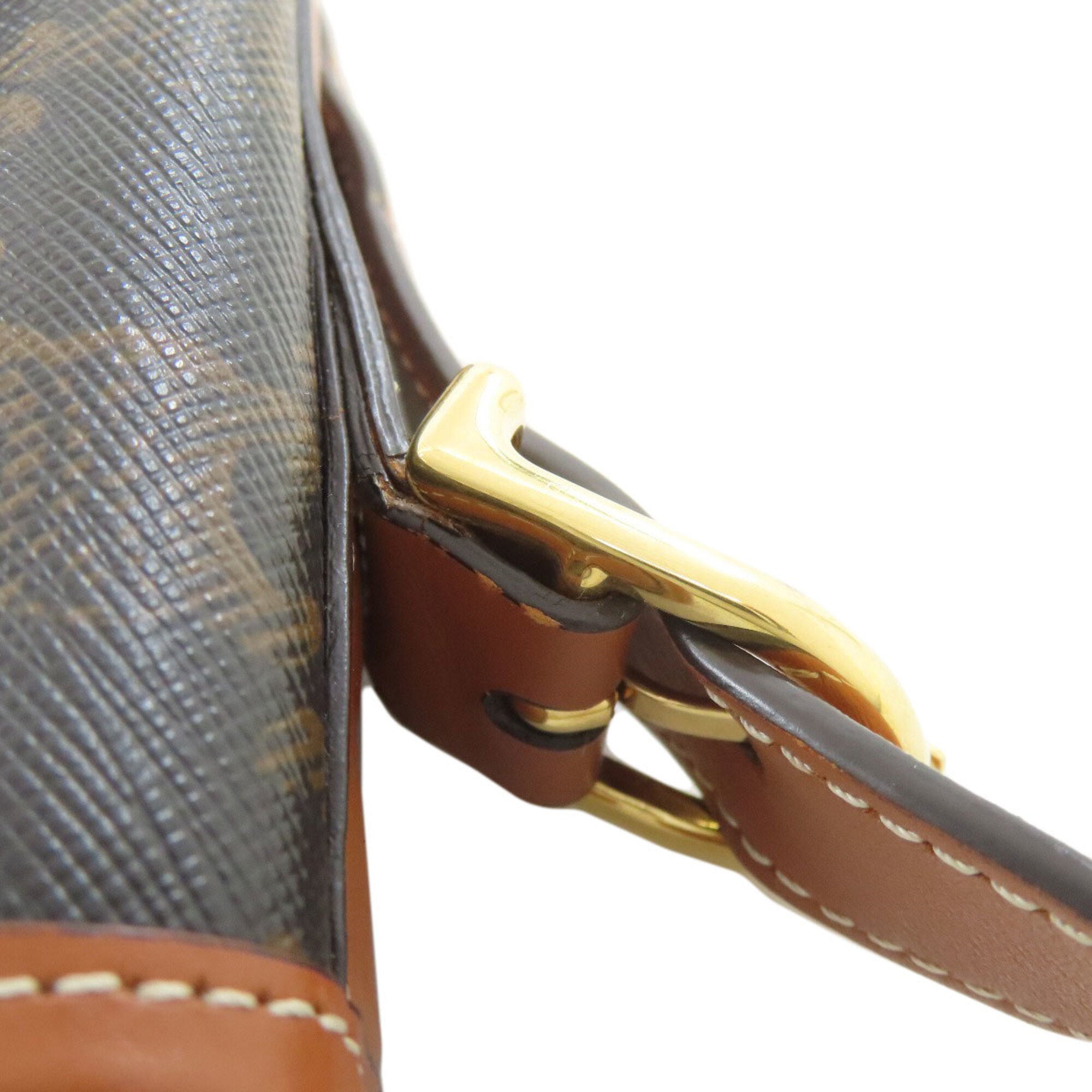 Celine Dark Brown Pvc Shoulder Bag (Pre-Owned)