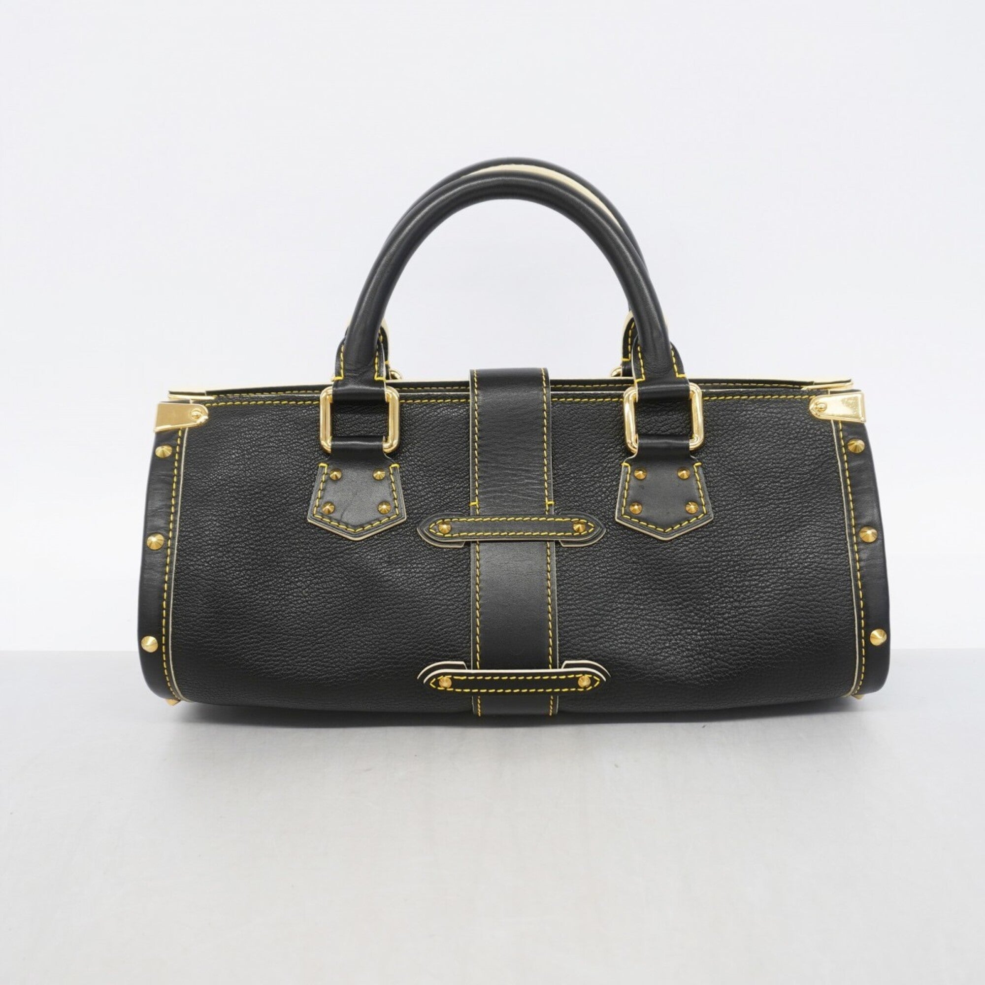 Louis Vuitton Noir Handbag (Pre-Owned)