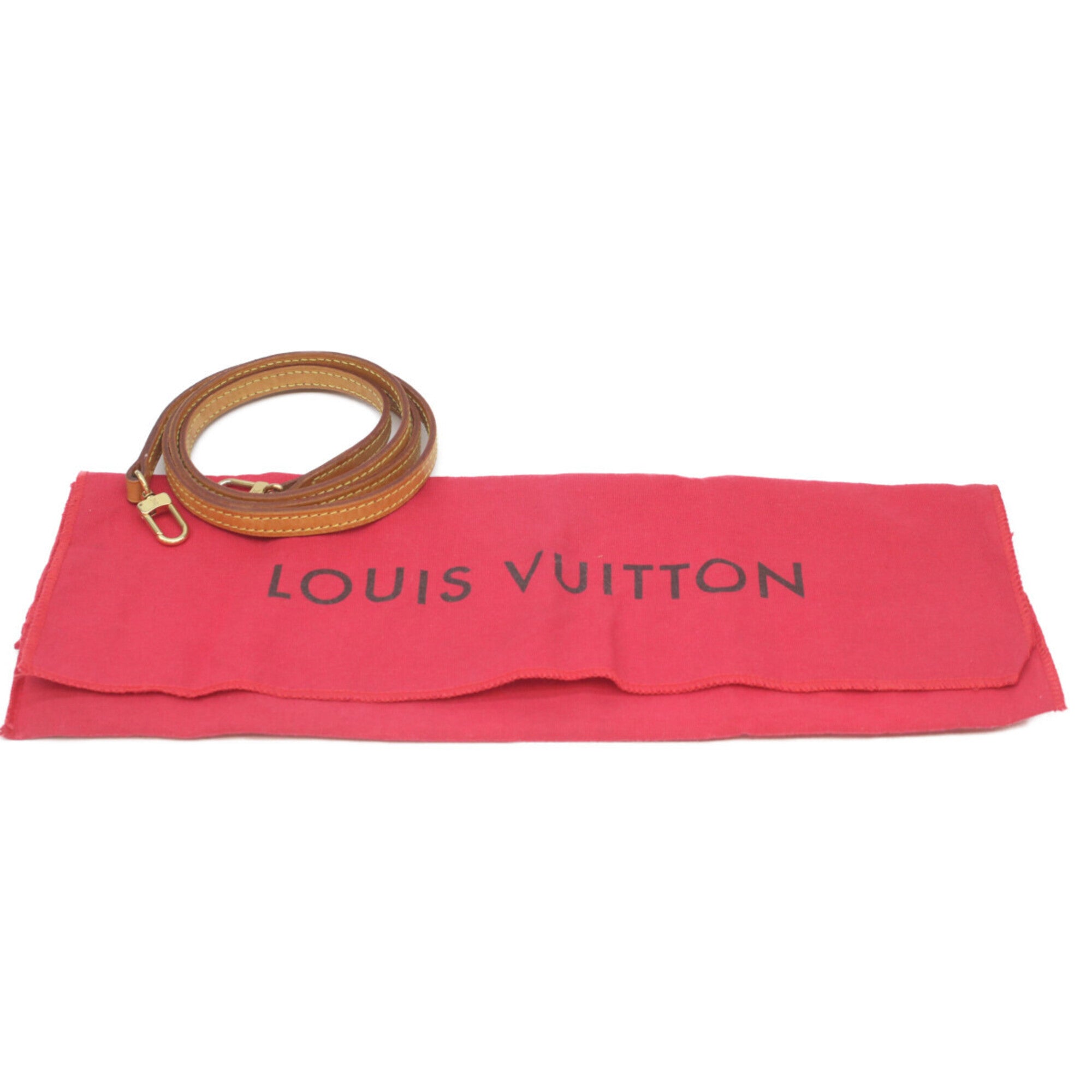 Louis Vuitton Monogram Cherry Brown Red Color Handbag (Pre-Owned)