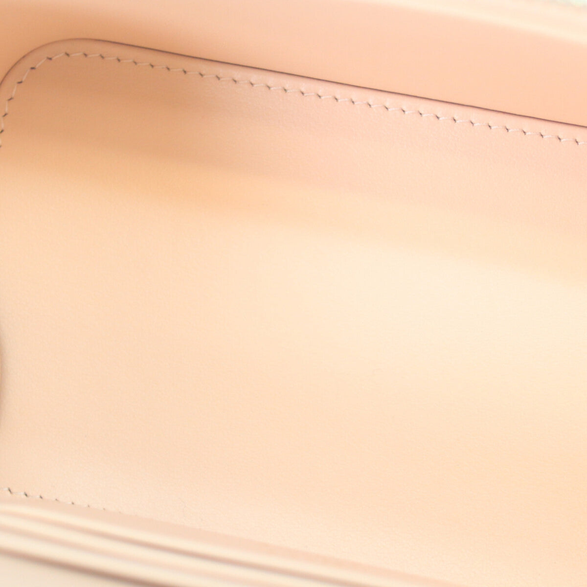 Chanel Pink Grained Calfskin Shoulder Bag (Pre-Owned)