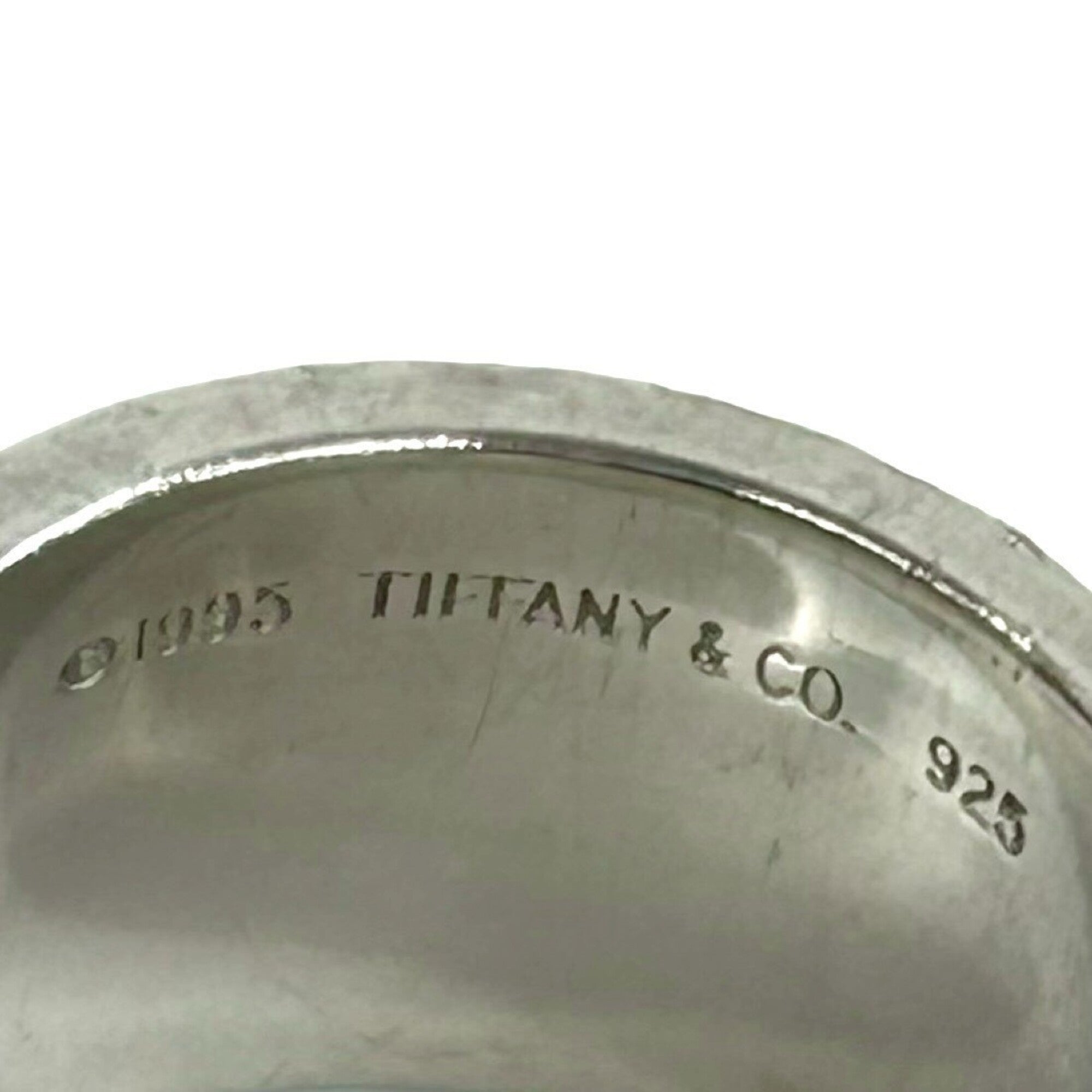Tiffany Silver Silver 925 Band Ring (Pre-Owned)