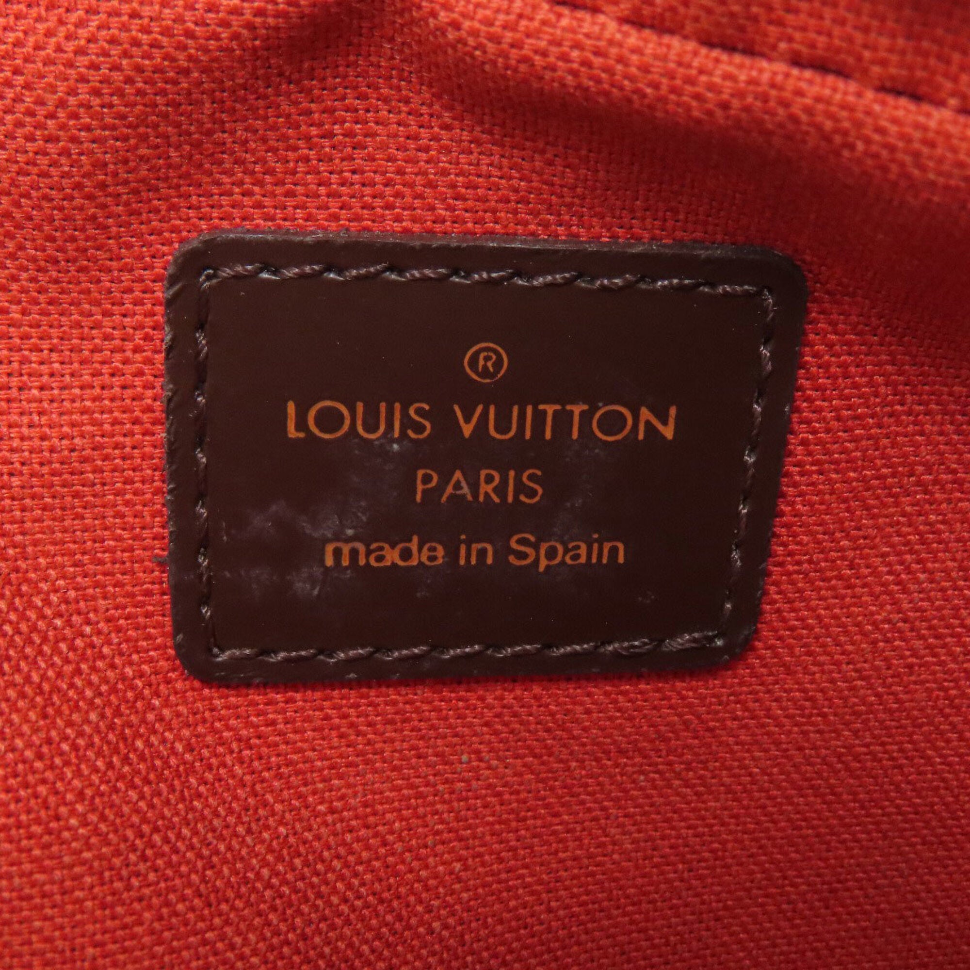 Louis Vuitton Damier Canvas Ebene Damier Canvas Sling Bag (Pre-Owned)