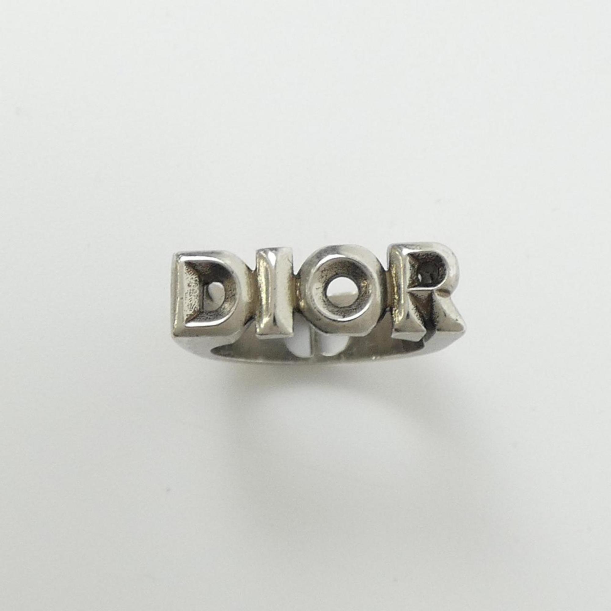 Christian Dior Silver Band Ring (Pre-Owned)