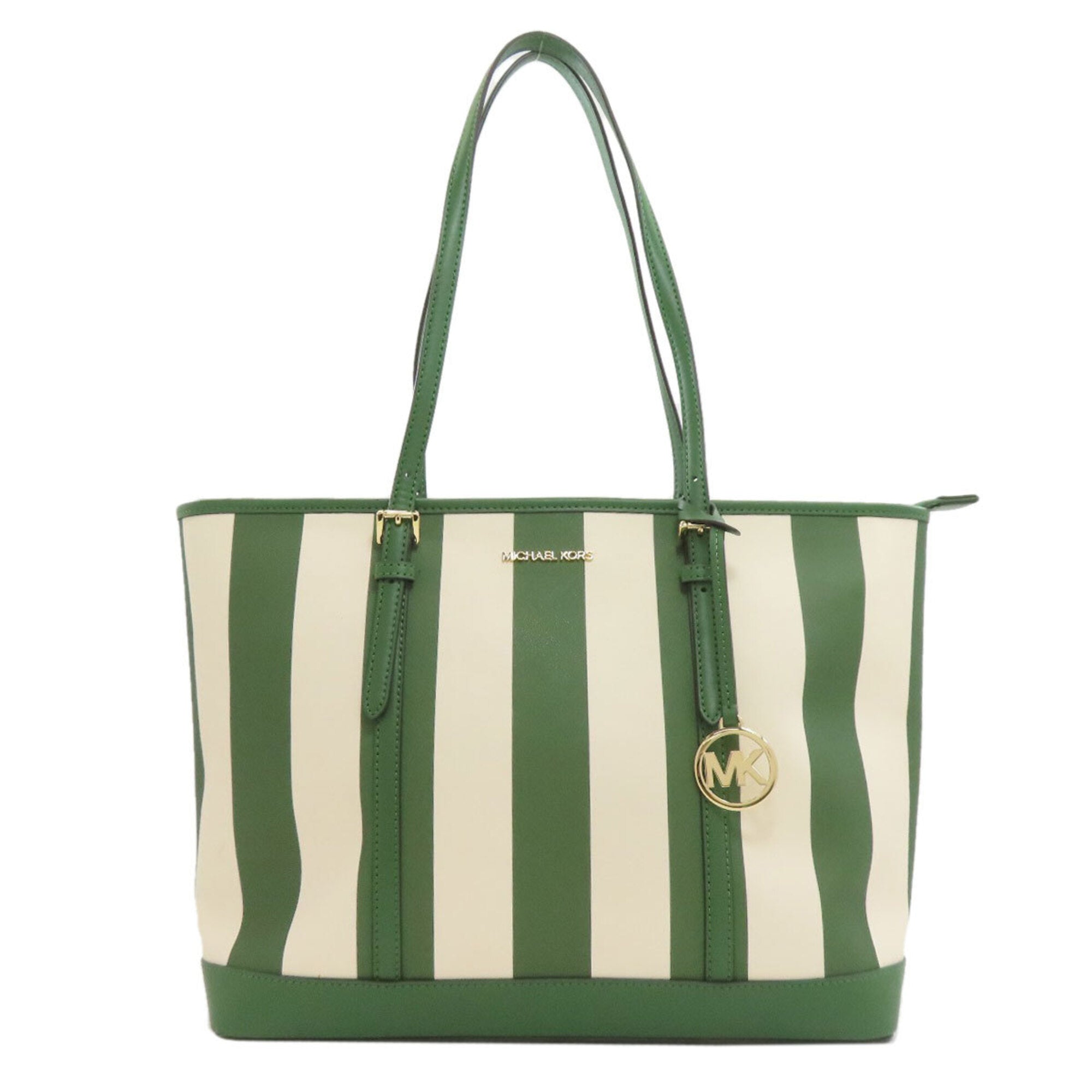 Michael Kors Green Pvc Tote Bag (Pre-Owned)