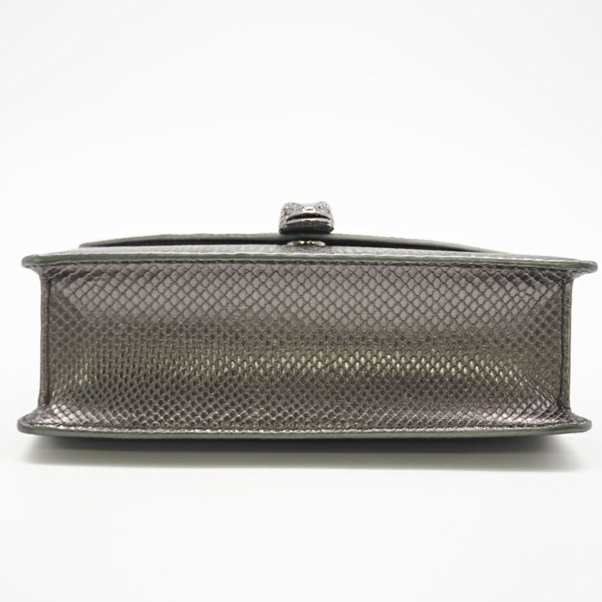 Bvlgari Silver Leather Shoulder Bag (Pre-Owned)