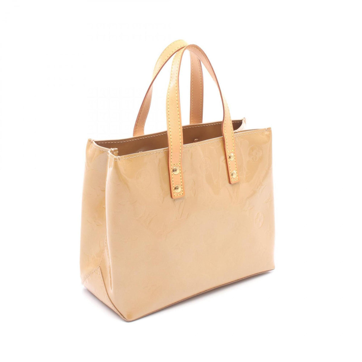 Louis Vuitton Beige Noisette Vernis Leather Handbag (Pre-Owned)