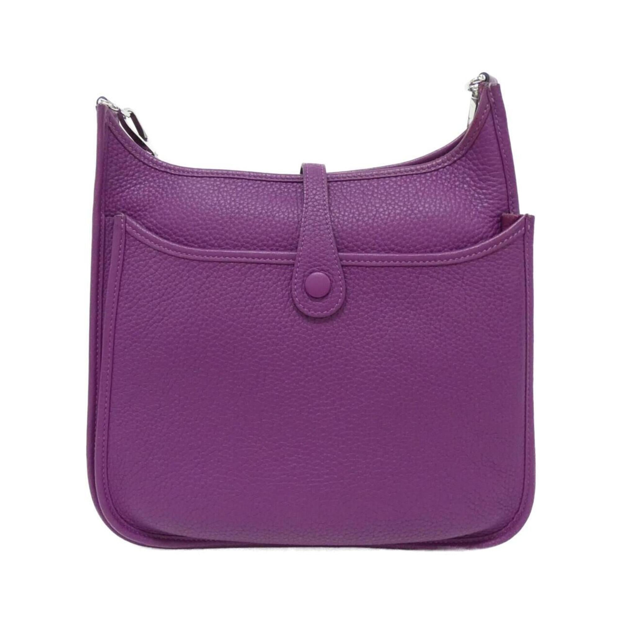 Hermes Anemone Taurillon Clemence Leather Shoulder Bag (Pre-Owned)