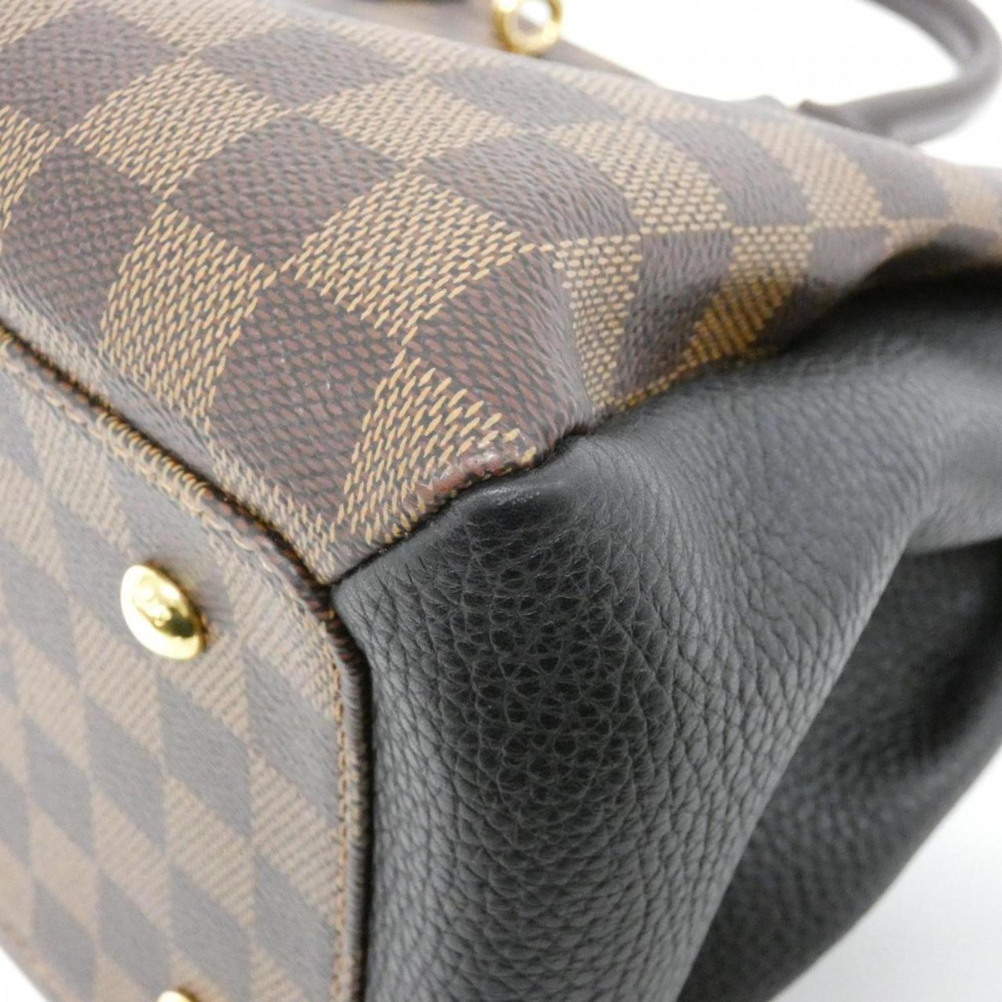 Louis Vuitton Brown Coated Canvas Handbag (Pre-Owned)