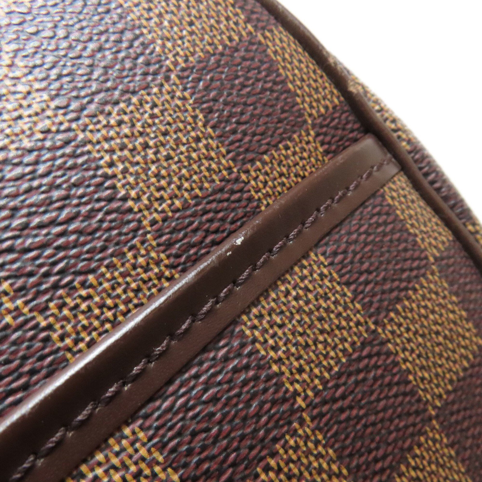 Louis Vuitton Brown Damier Canvas Ebene Damier Canvas Shoulder Bag (Pre-Owned)
