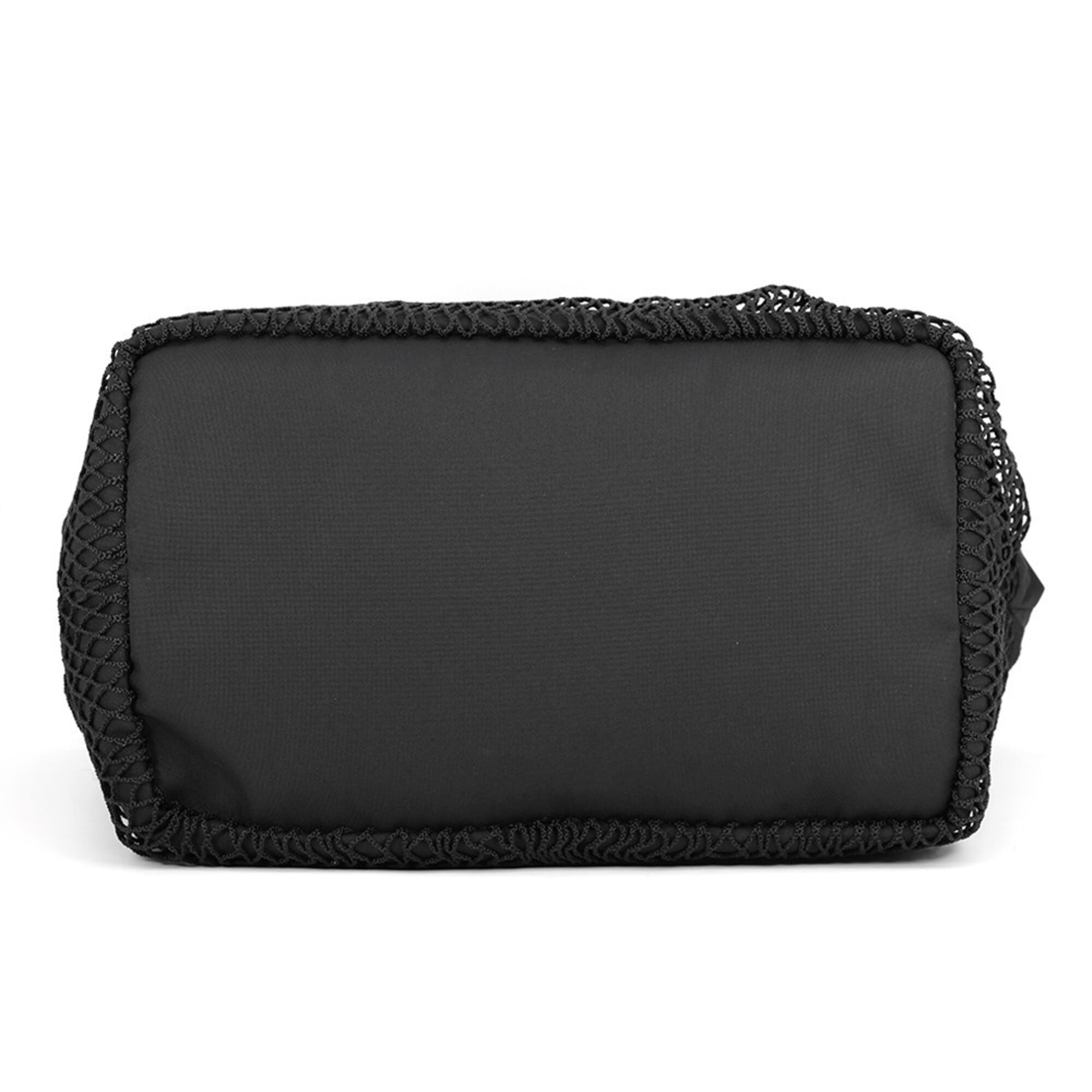 Balenciaga Black Canvas Nylon Handbag Tote Bag (Pre-Owned)