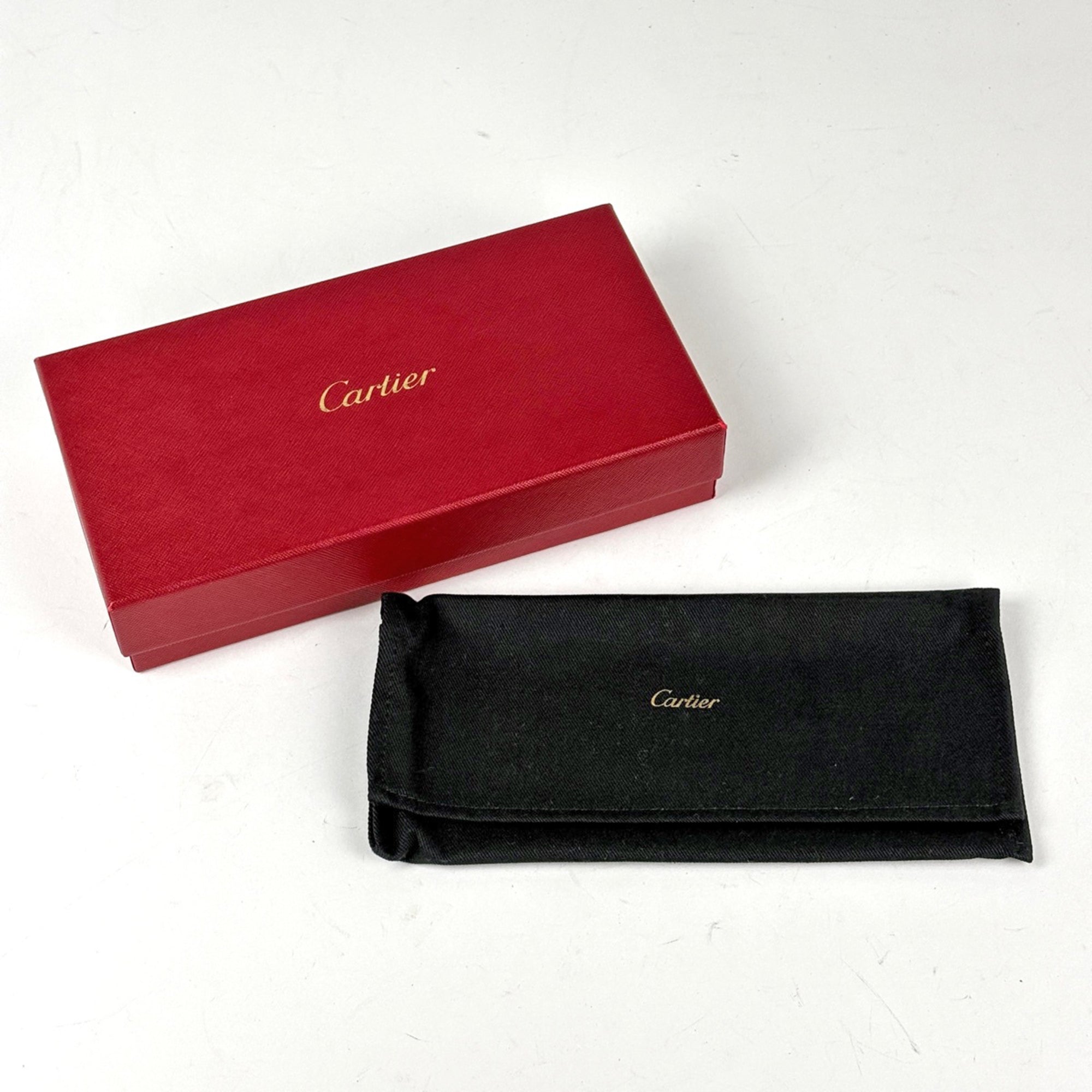 Cartier C De Cartier Salmon Pink Leather Long Wallet (Bi-Fold) (Pre-Owned)