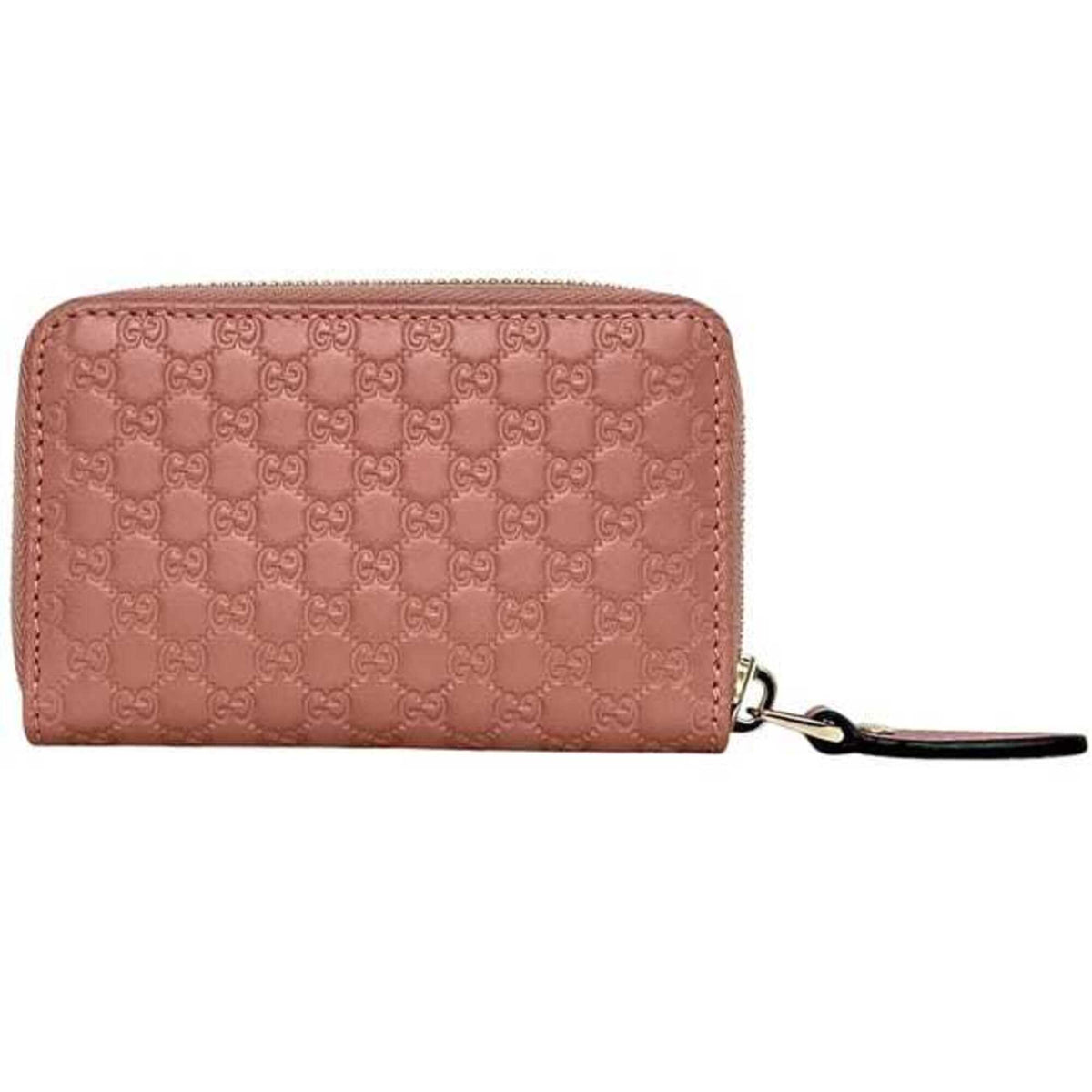 Gucci Microguccissima Pink Leather Coin Purse/Coin Case (Pre-Owned)