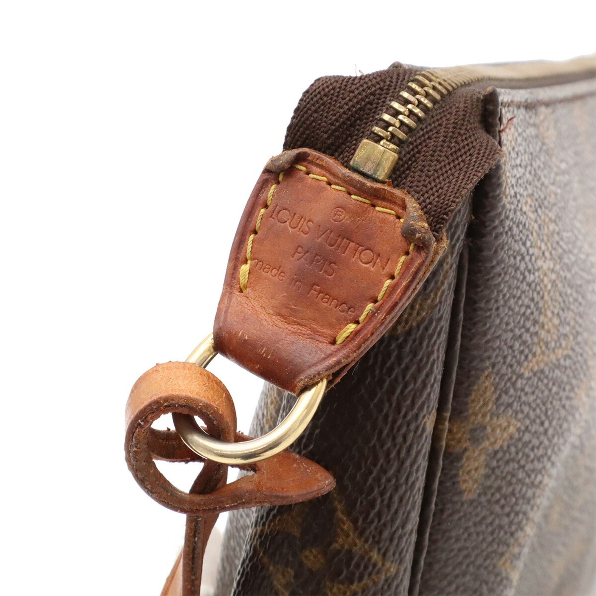 Louis Vuitton Monogram Brown Monogram Handbag Pochette (Pre-Owned)