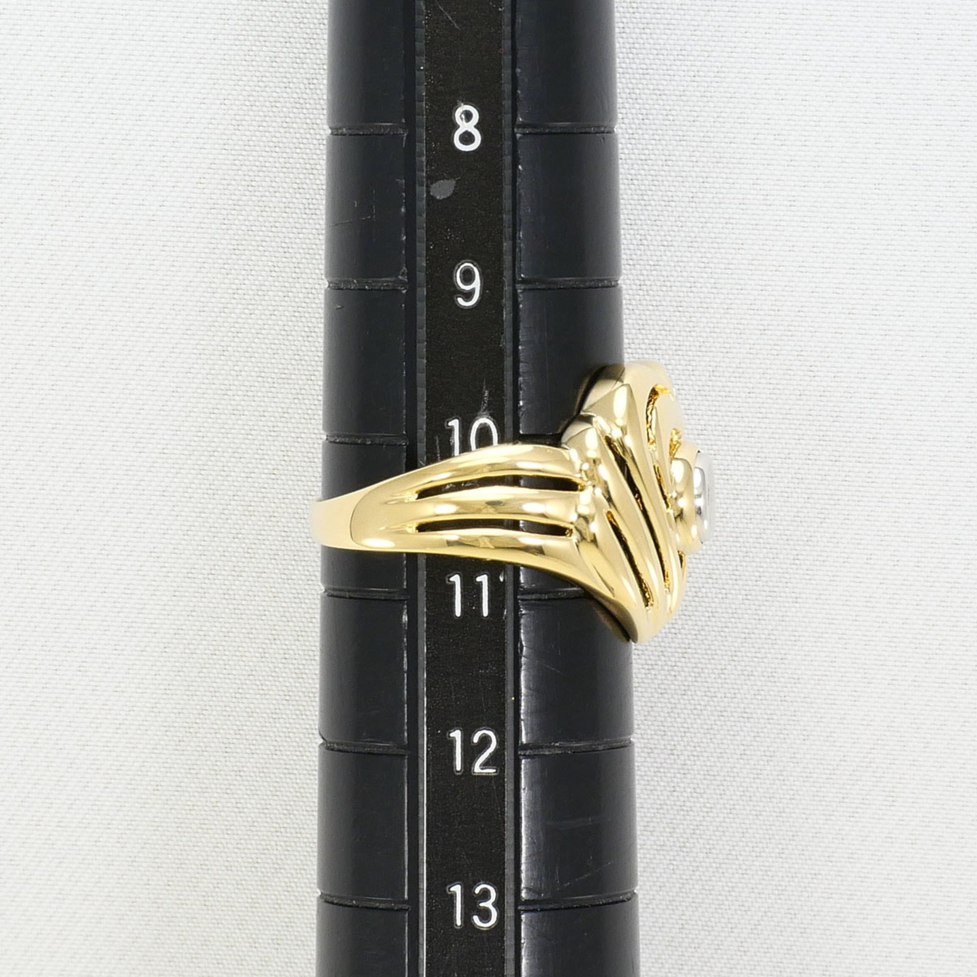 Unbranded Platinum Yellow Gold Yellow Gold (18K) Platinum 900 Band Ring (Pre-Owned)
