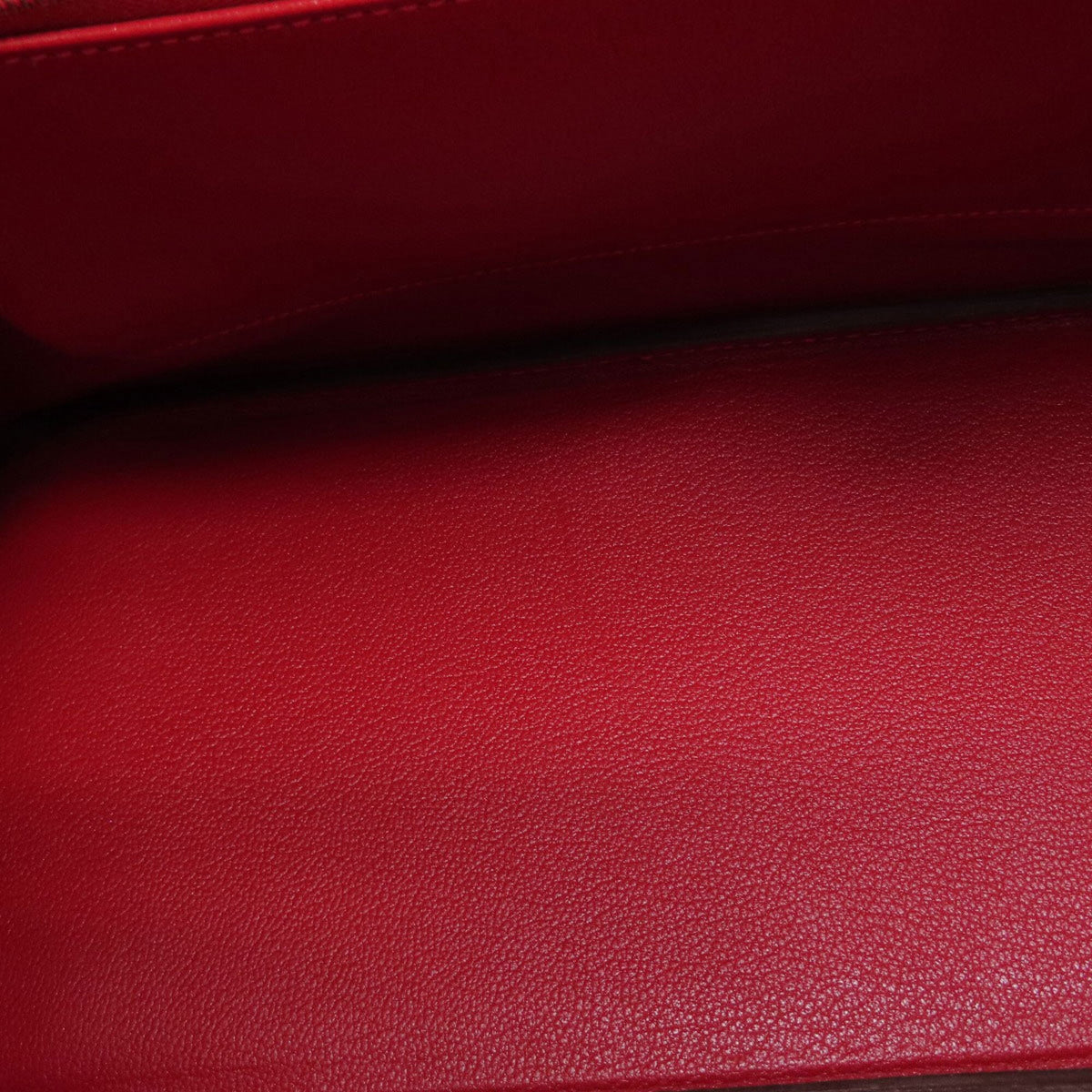 Hermes Red Color Epsom Leather Handbag (Pre-Owned)