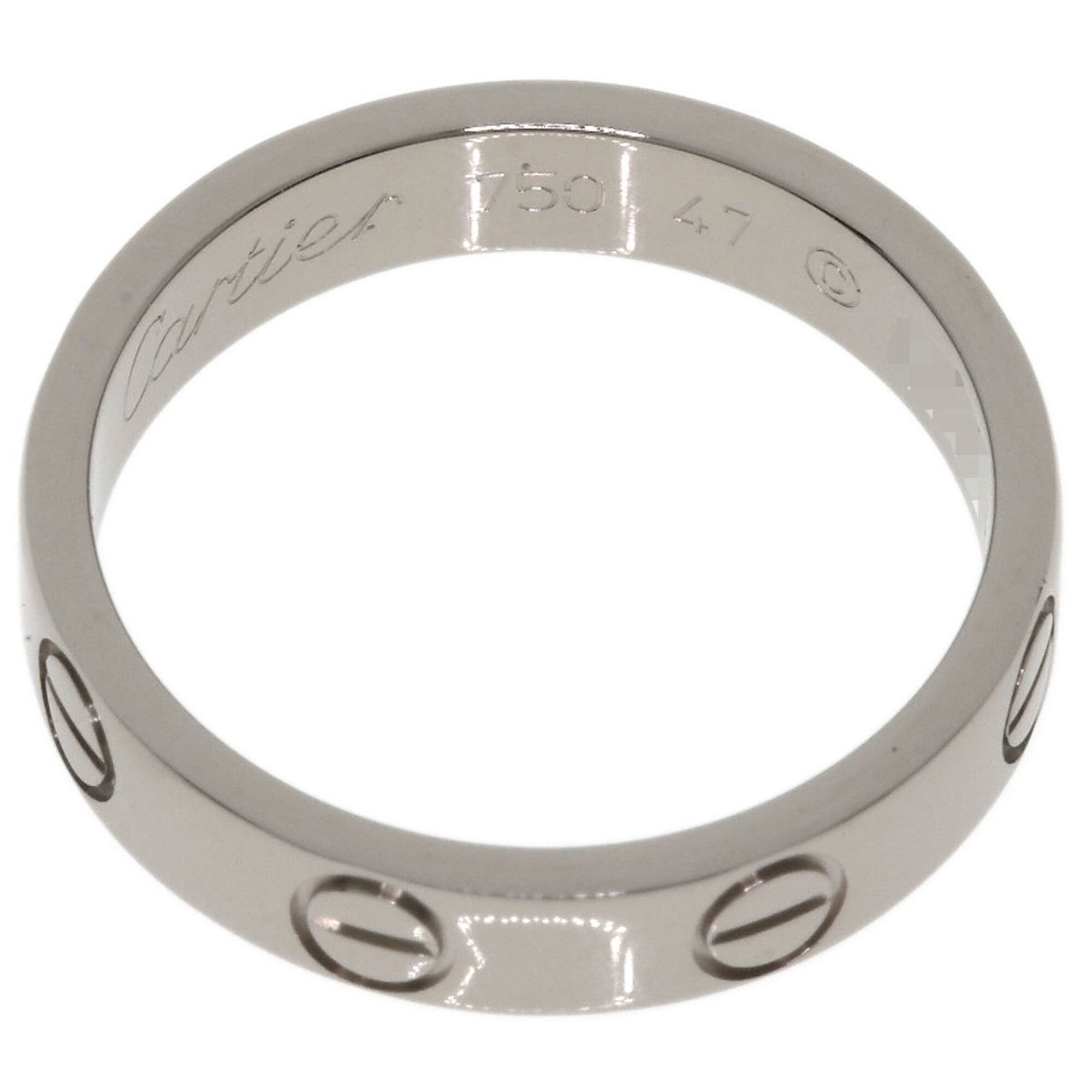 Cartier White Gold (18K) Band Ring (Pre-Owned)