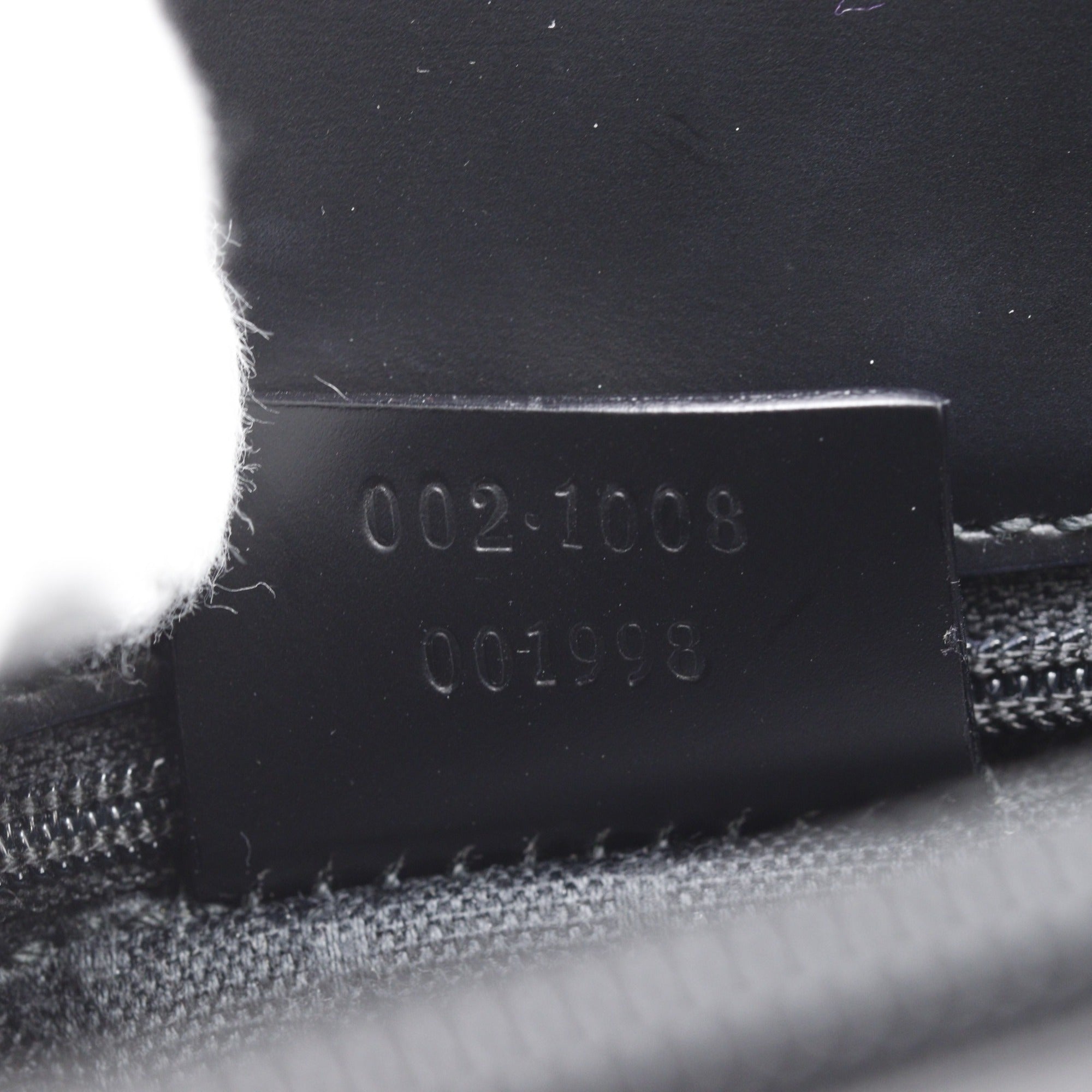 Gucci Black Nylon Canvas Tote Bag (Pre-Owned)