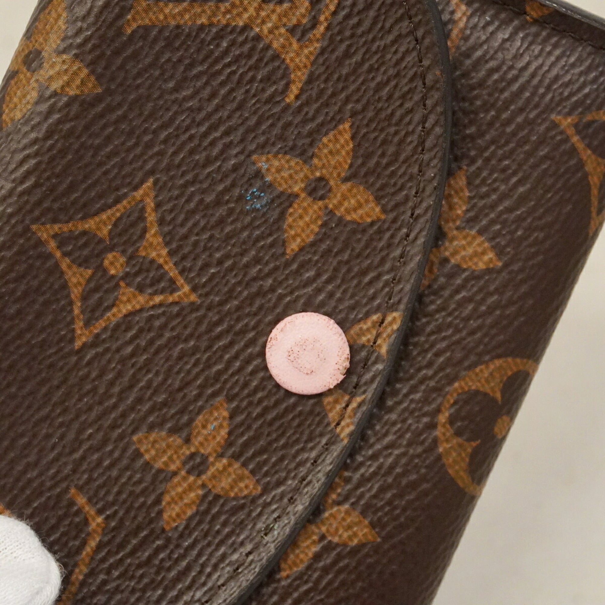 Louis Vuitton Rose Ballerine Coin Purse/Coin Case (Pre-Owned)