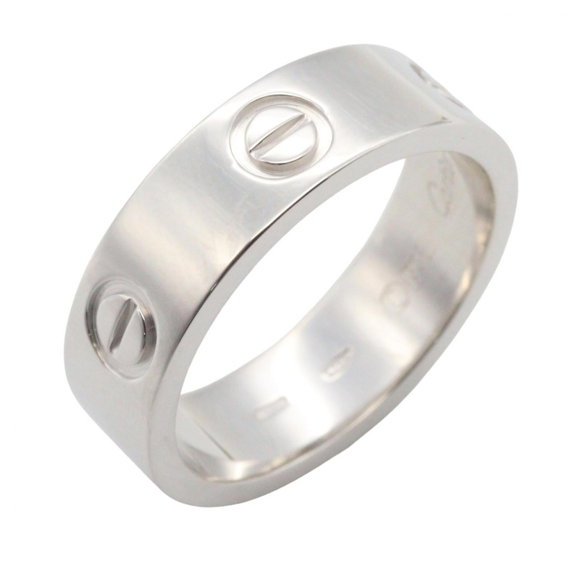 Cartier White Gold White Gold (18K) Band Ring (Pre-Owned)