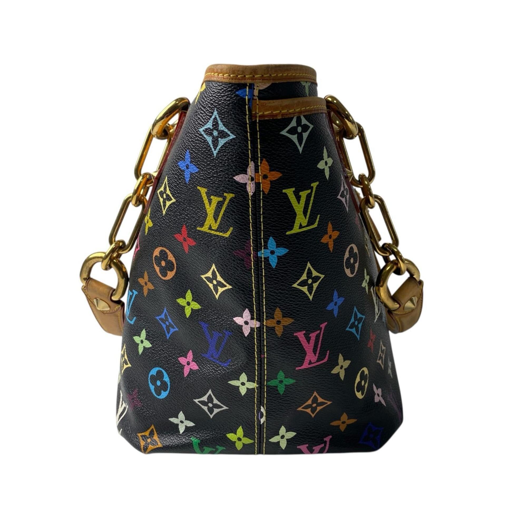 Louis Vuitton Multi-Color Pvc Leather Tote Bag (Pre-Owned)