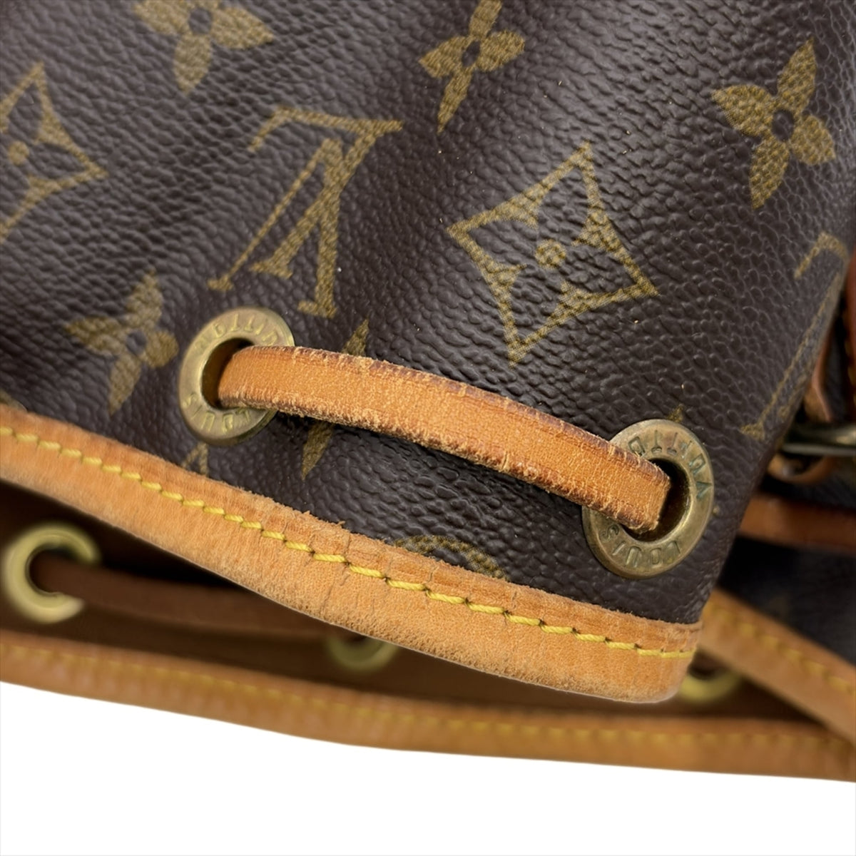 Louis Vuitton Black Brown Galle Monogram Monogram Shoulder Bag (Pre-Owned)