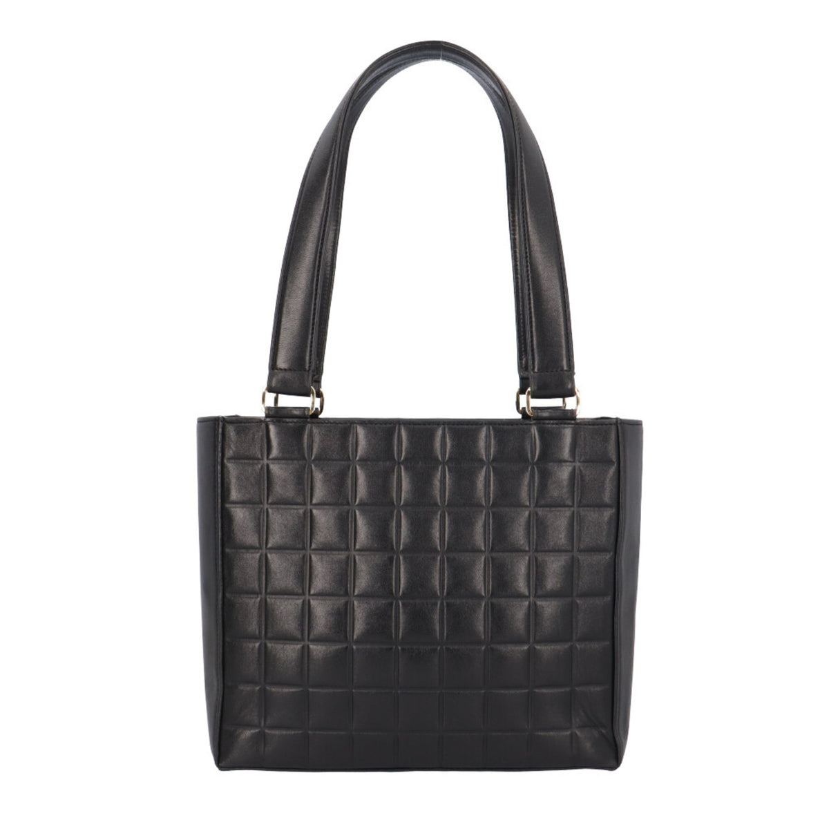 Chanel Black Leather Shoulder Bag (Pre-Owned)