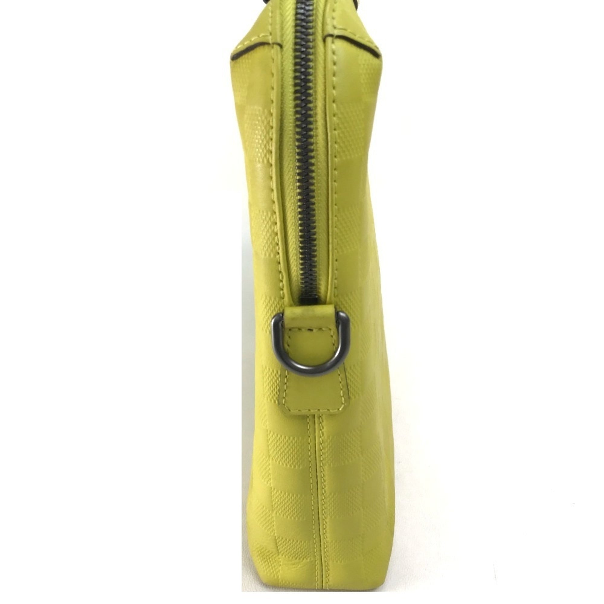 Louis Vuitton Damier Infini Vert Yellow Damier Infini Handbag Shoulder Bag (Pre-Owned)