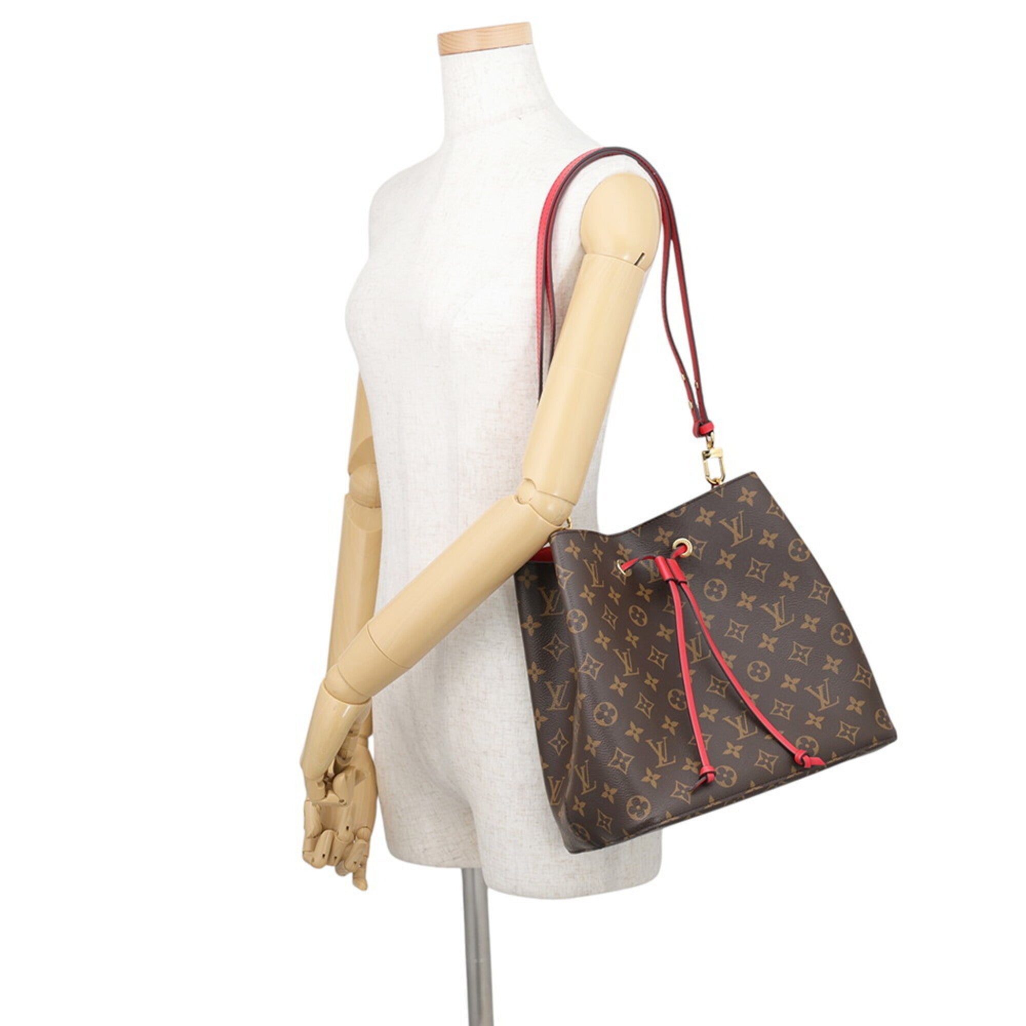 Louis Vuitton Coquelicots Monogram Monogram Handbag Shoulder Bag (Pre-Owned)