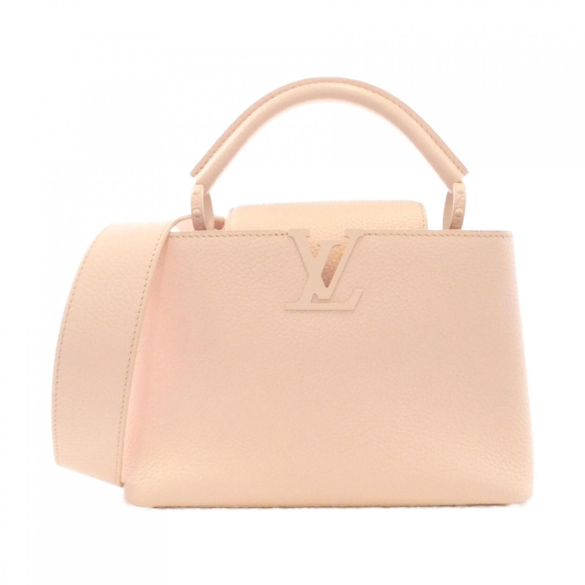 Louis Vuitton Pink Leather Handbag (Pre-Owned)