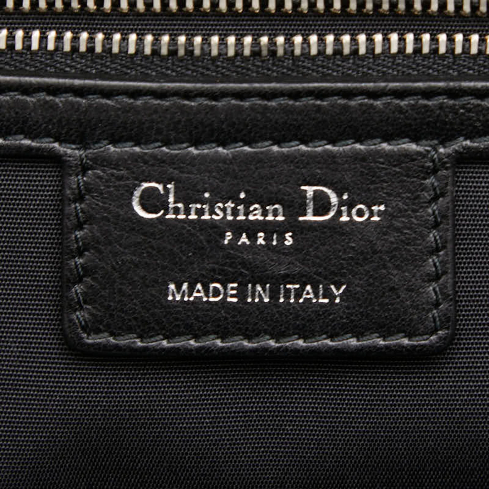 Christian Dior Black Leather Handbag (Pre-Owned)