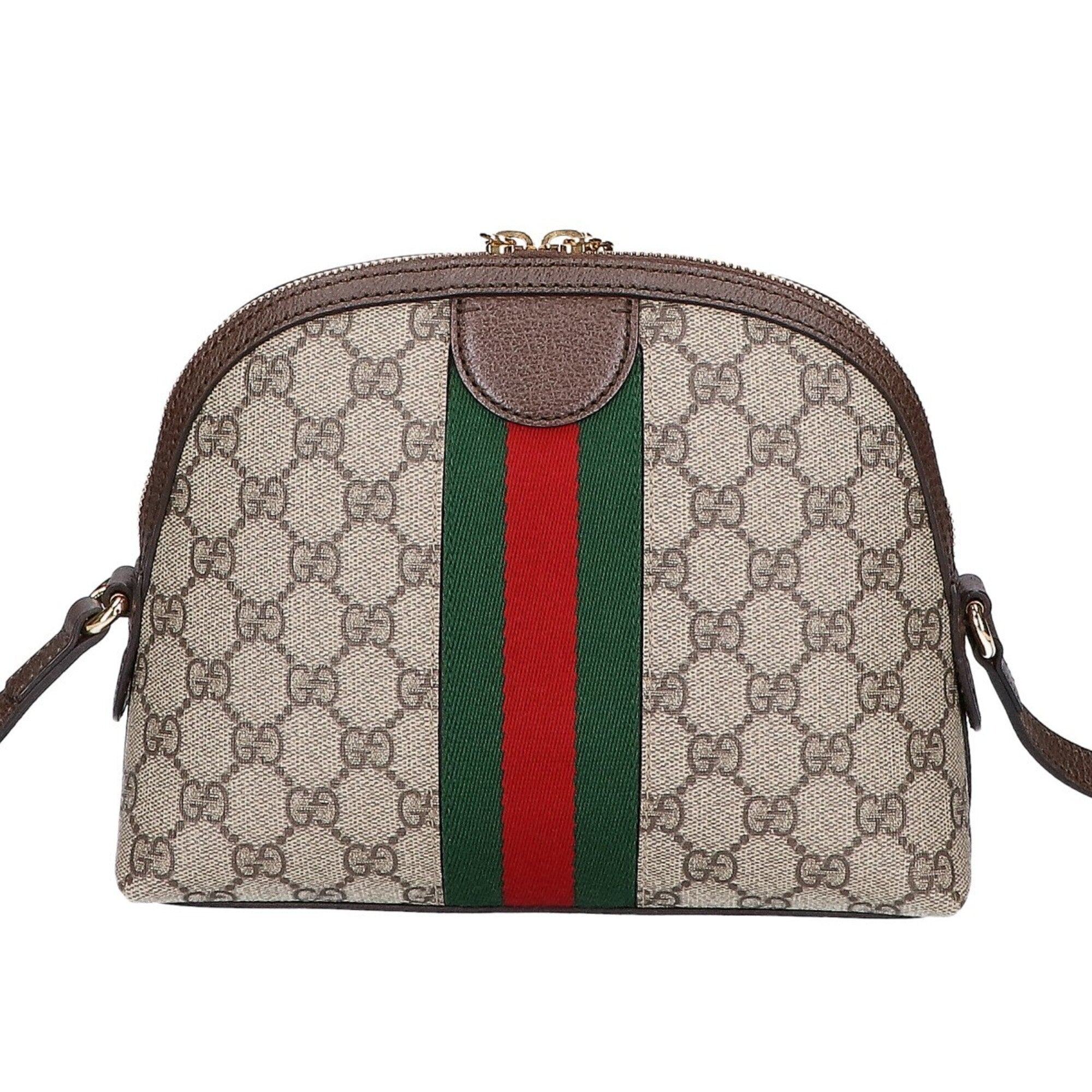 Gucci Dark Brown Pvc Shoulder Bag (Pre-Owned)