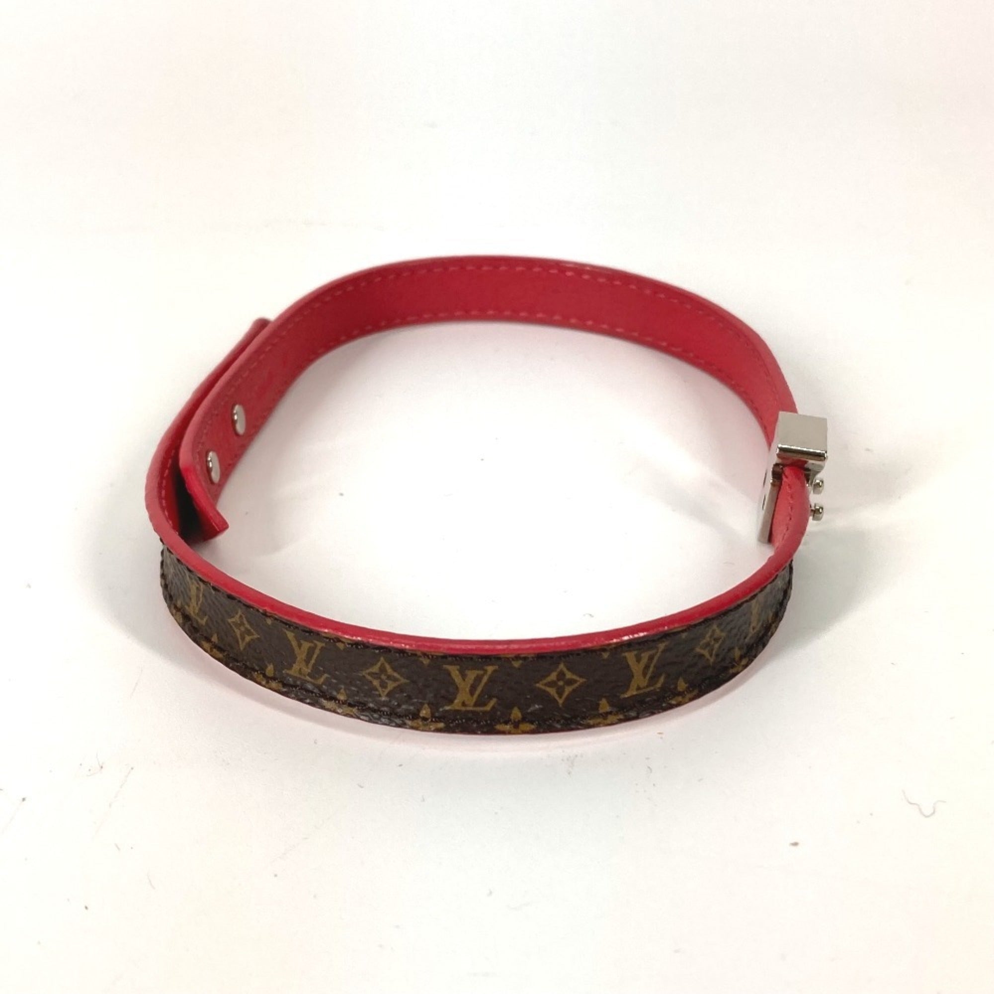 Louis Vuitton Monogram Brown Monogram Canvas Monogram Charm Bracelet (Pre-Owned)