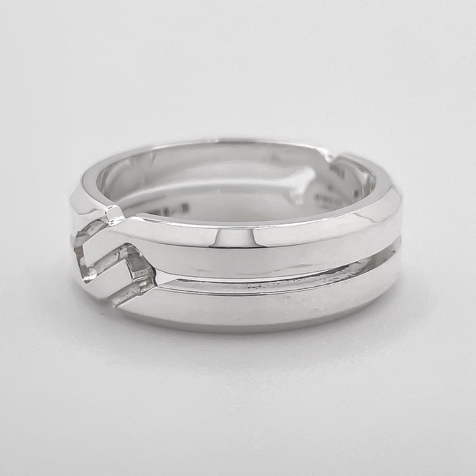 Gucci Silver Silver 925 Band Ring (Pre-Owned)