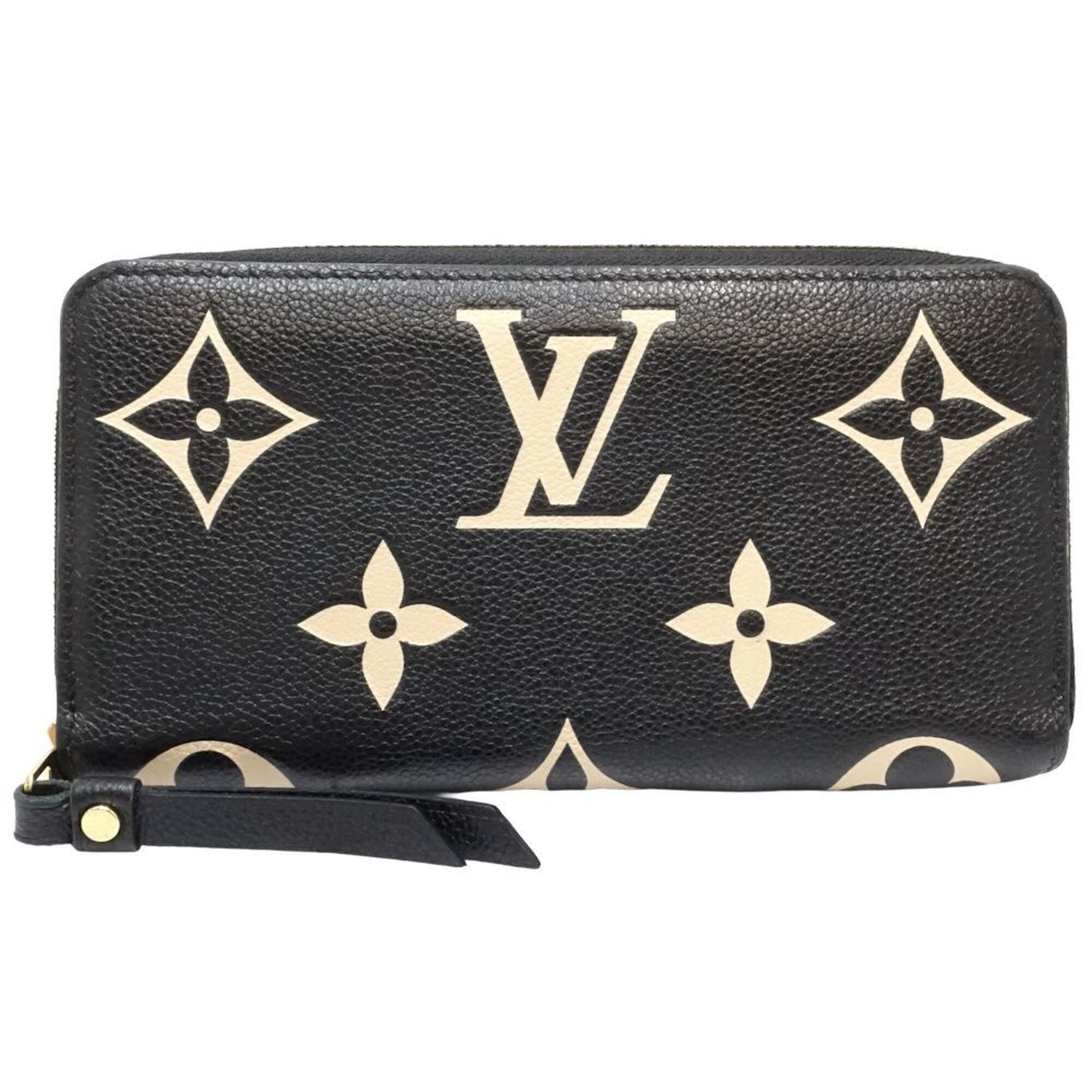 Louis Vuitton Beige Noir Monogram Empreinte Coin Purse/Coin Case (Pre-Owned)