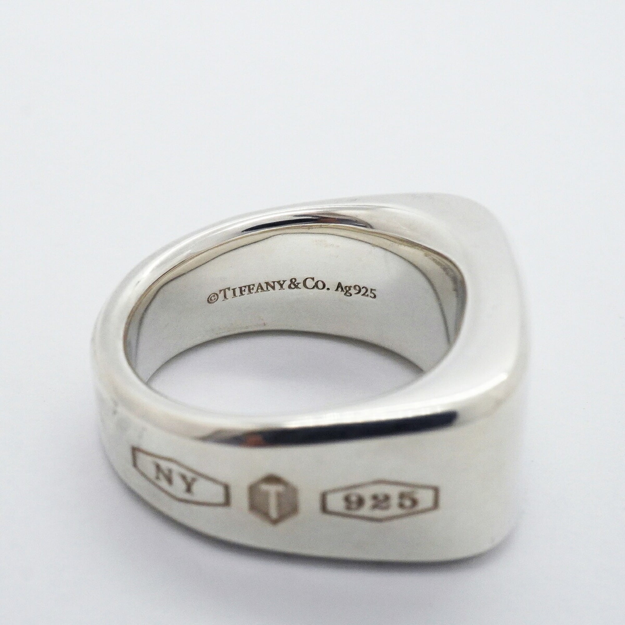 Tiffany Silver 925 Band Ring (Pre-Owned)