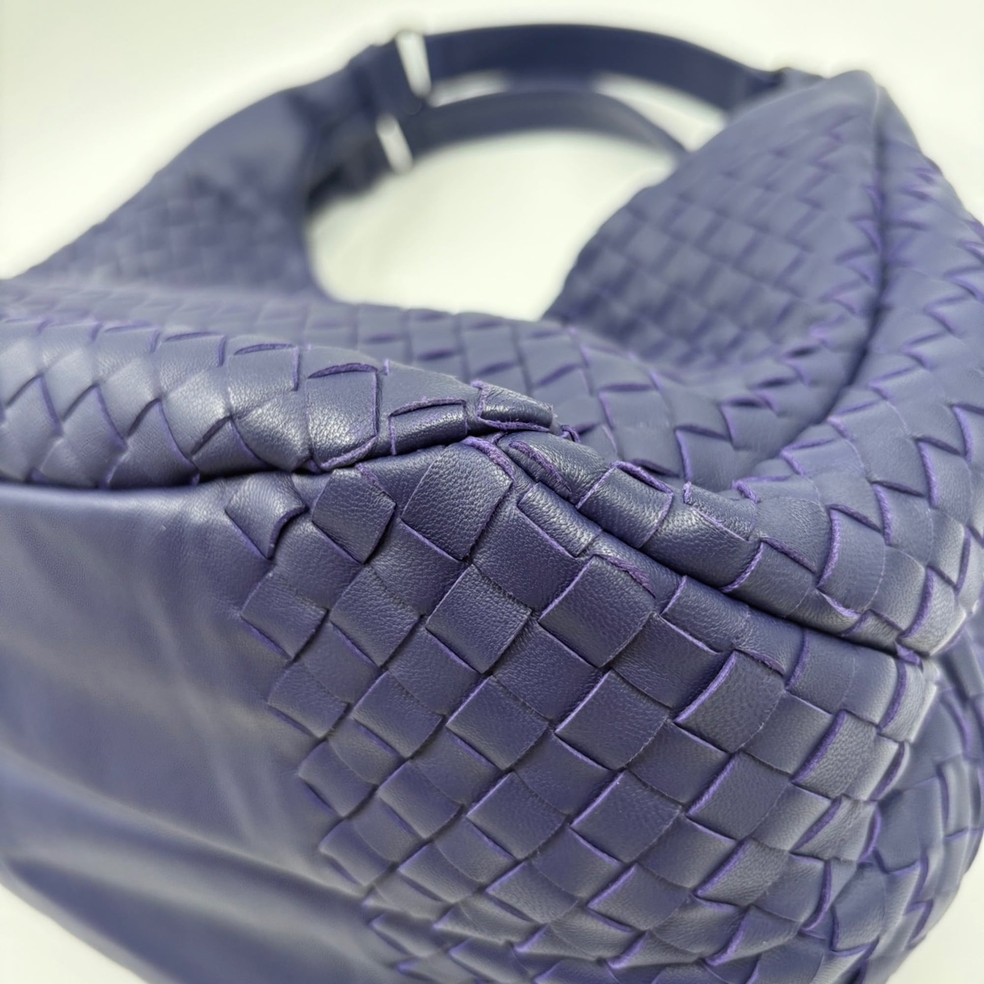 Bottega Veneta Purple Handbag (Pre-Owned)