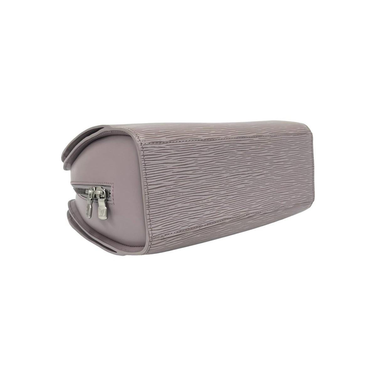 Louis Vuitton Purple Leather Boston Bag Handbag (Pre-Owned)