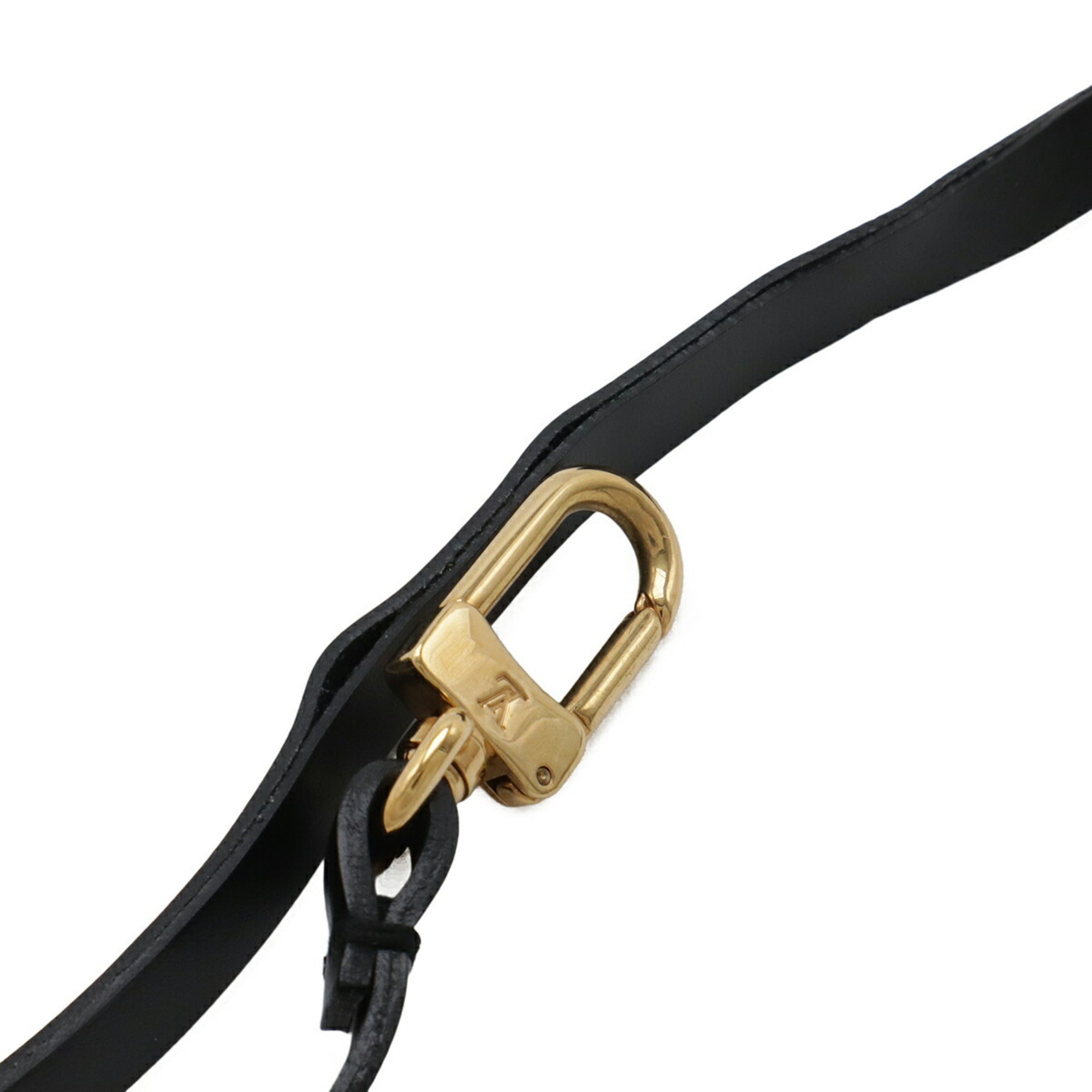 Louis Vuitton Epi Black Noir Epi Leather Handbag Pochette (Pre-Owned)