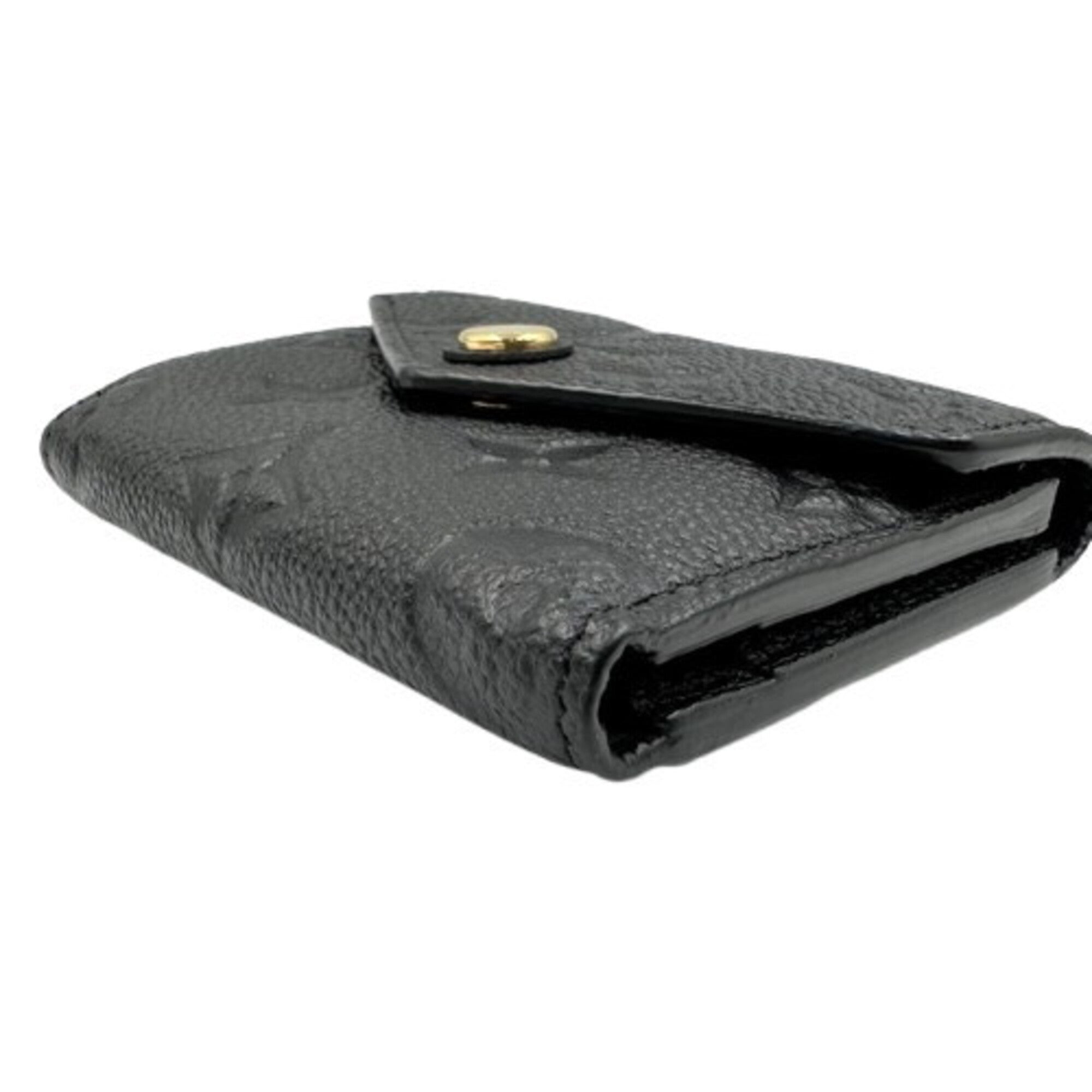 Louis Vuitton Monogram Empreinte Noir Monogram Empreinte Wallet (Tri-Fold) (Pre-Owned)
