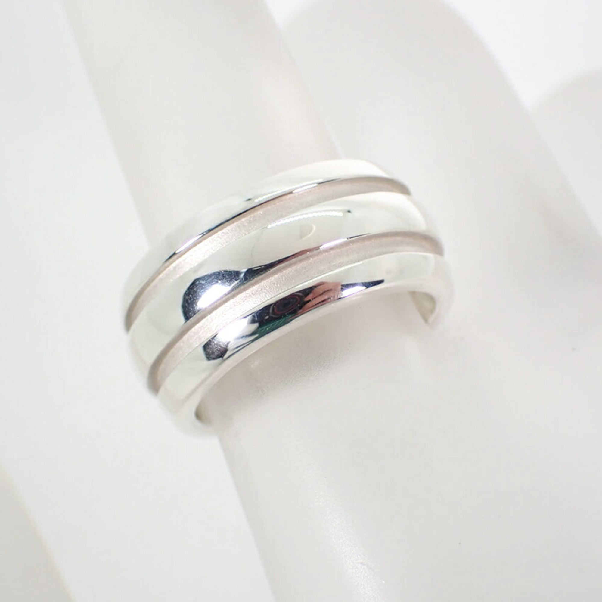 Tiffany Sterling Silver 925 Band Ring (Pre-Owned)