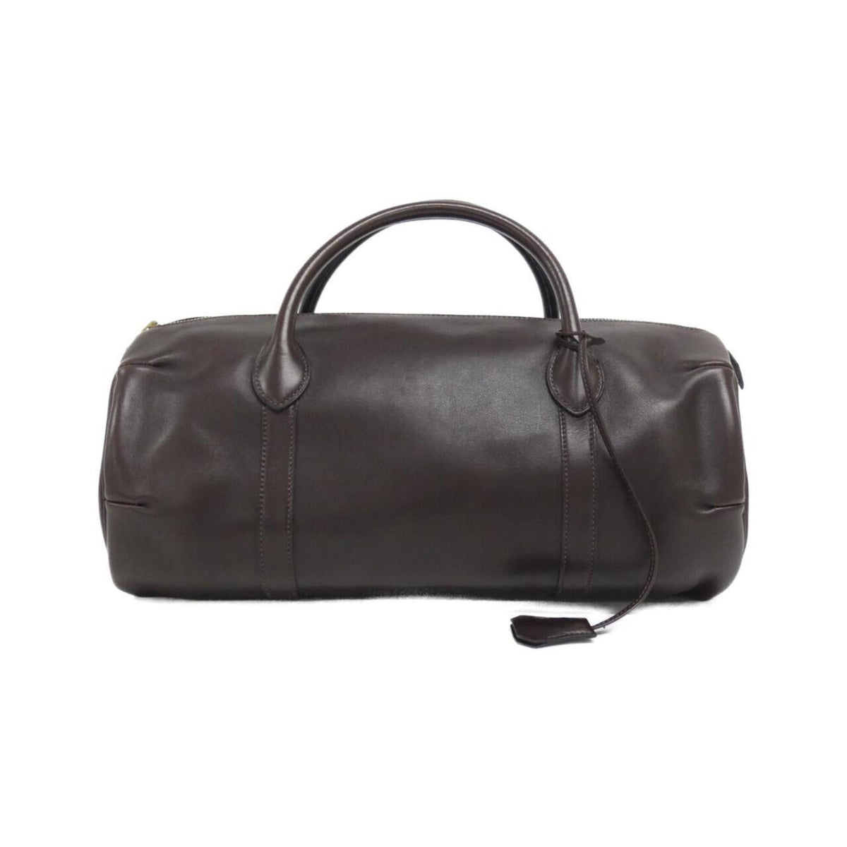 Hermes Brown Evercalf Leather Handbag (Pre-Owned)