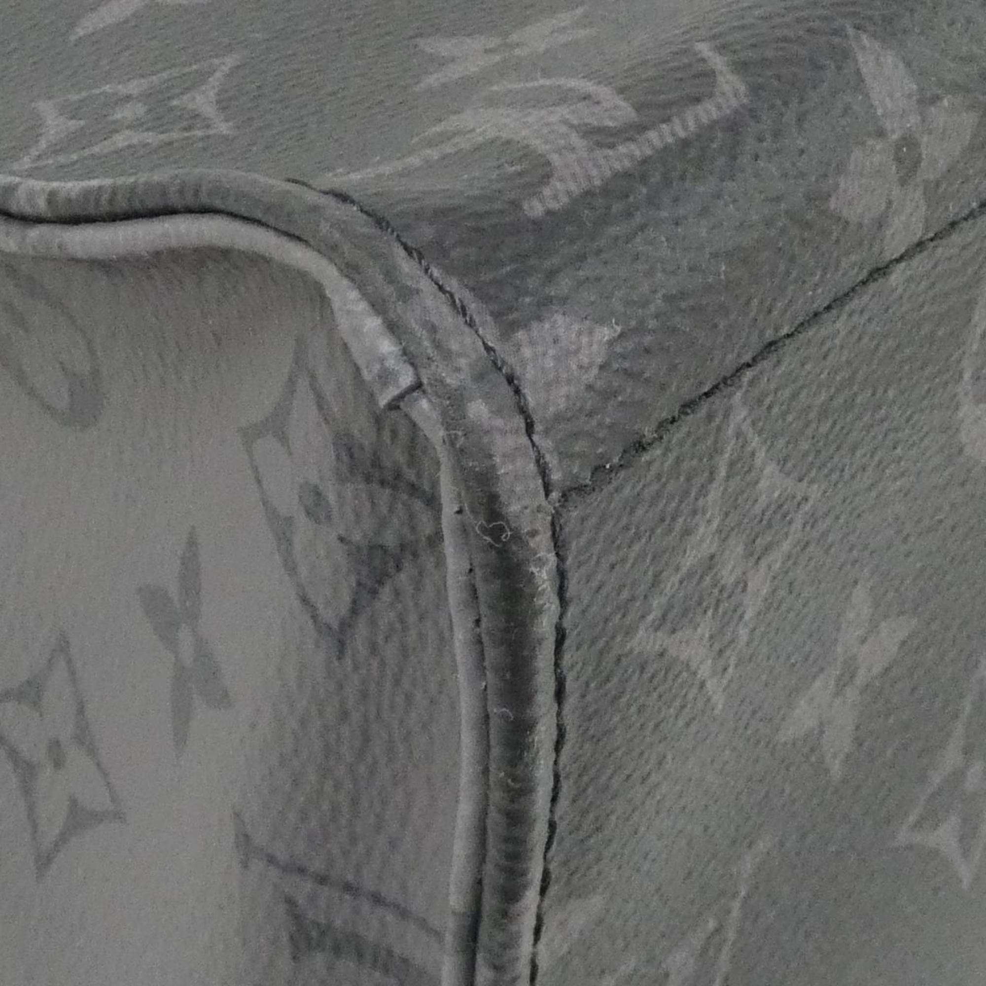 Louis Vuitton Black Coated Canvas Handbag (Pre-Owned)