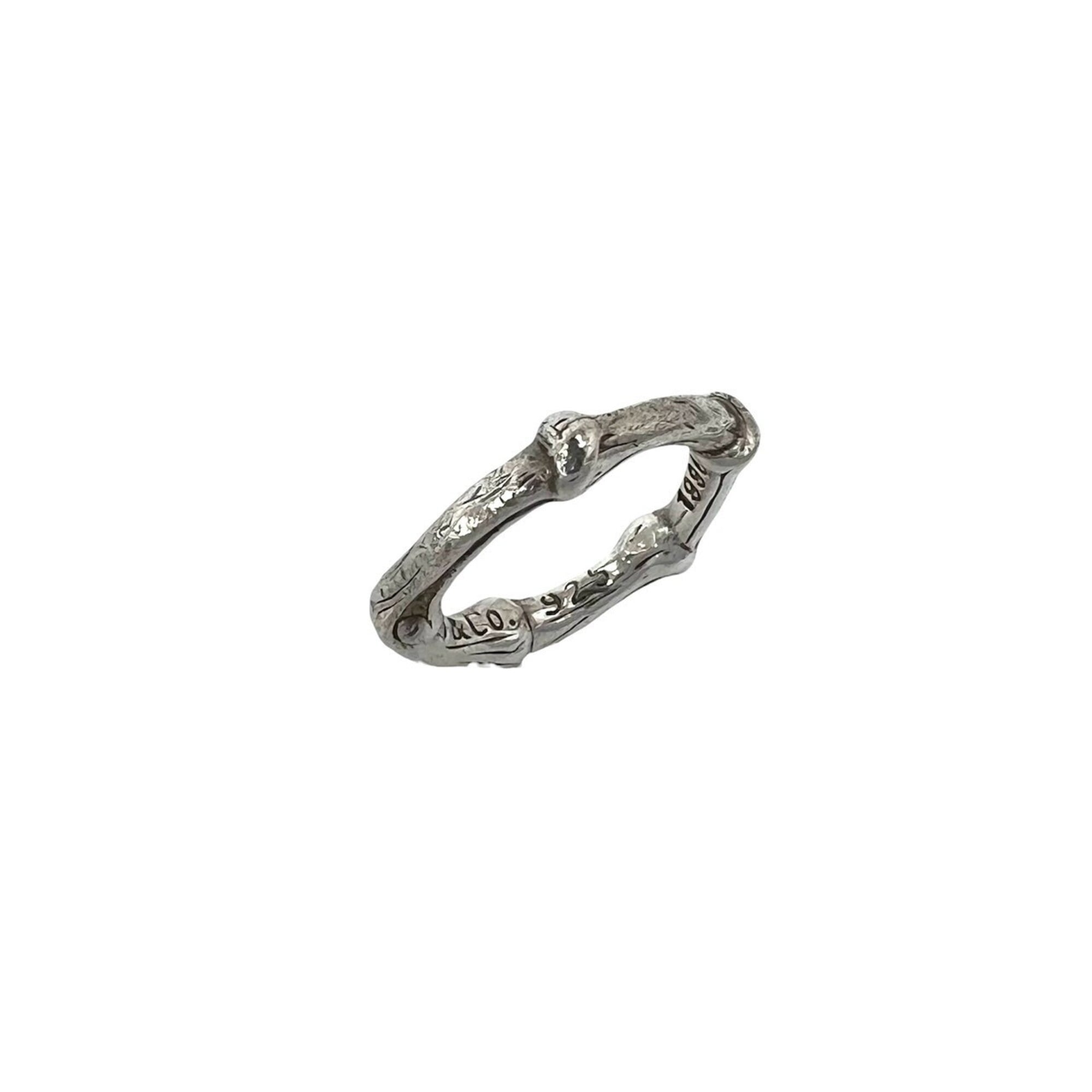 Tiffany Silver Silver 925 Band Ring (Pre-Owned)